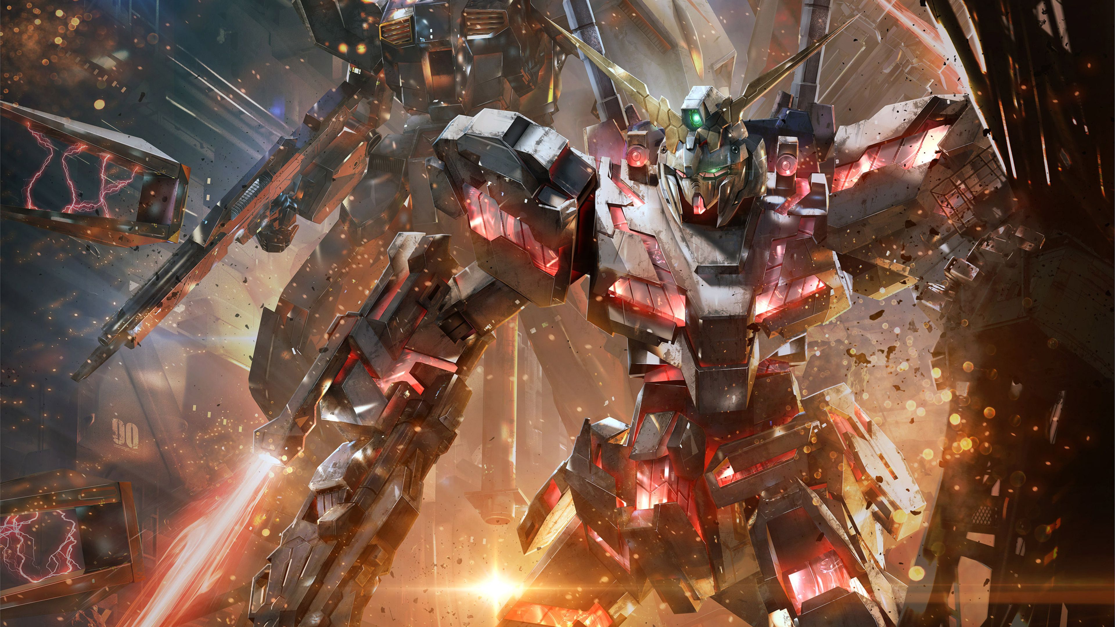 3840x2160 Gundam Wallpaper