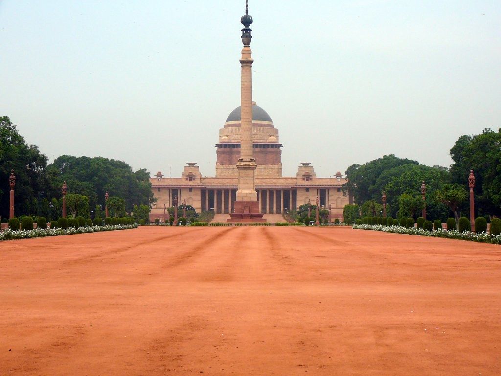 1024x768 Rashtrapati Bhavan. The residence of the president of India