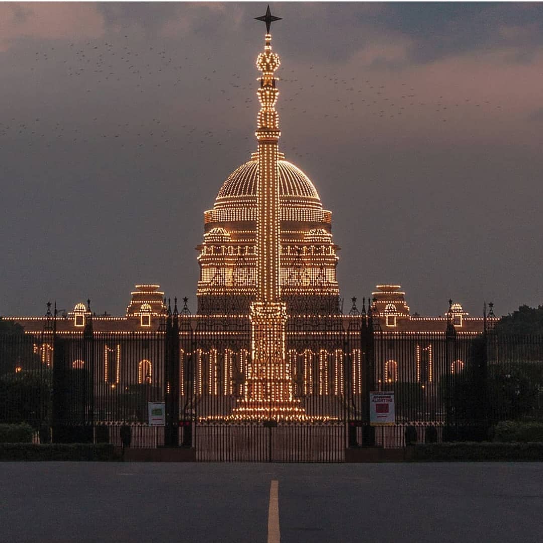 1080x1080 The Rashtrapati Bhawan (Presidential Palace), India