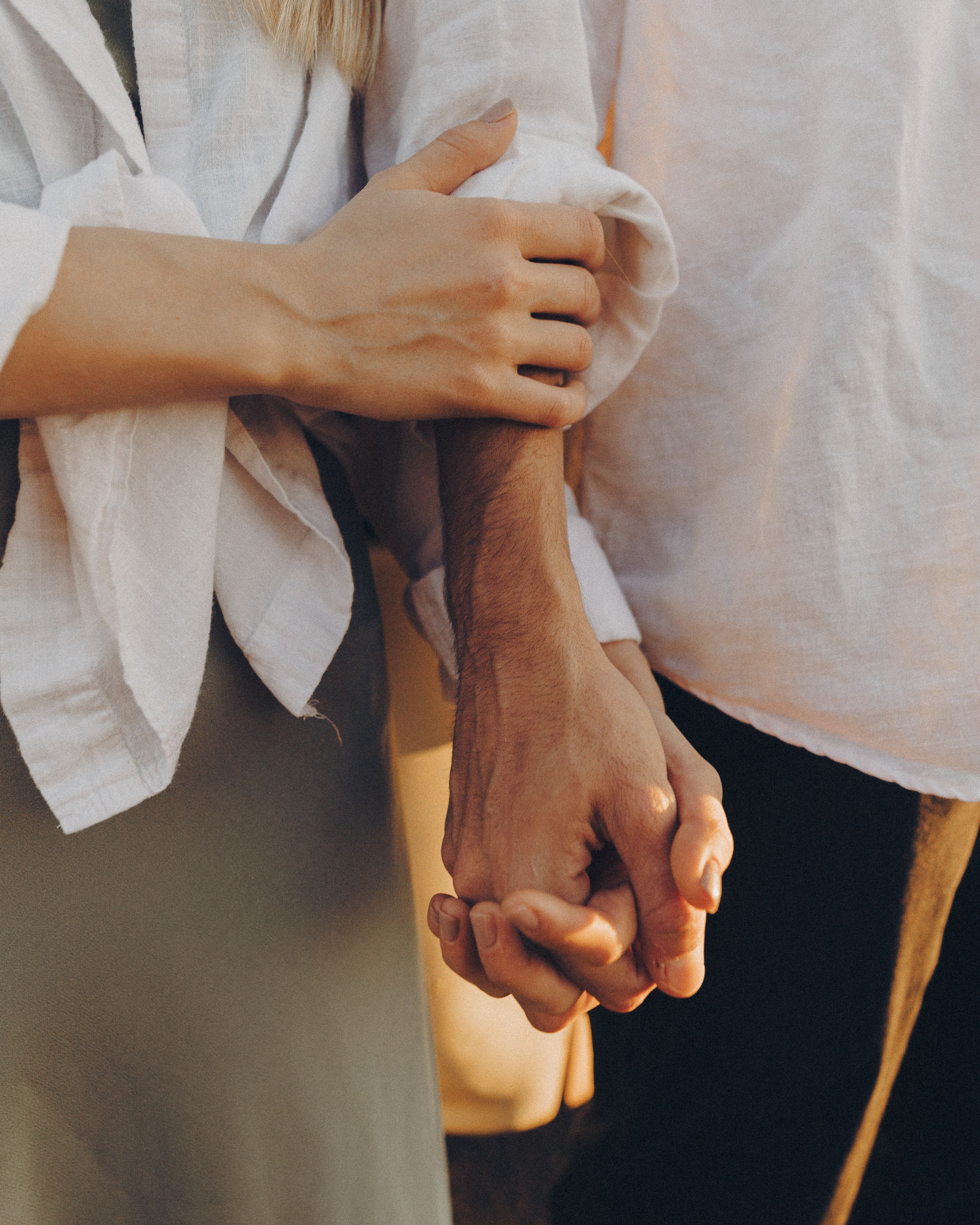 3651x4564 Close Up Of A Couple Holding Hands · Free