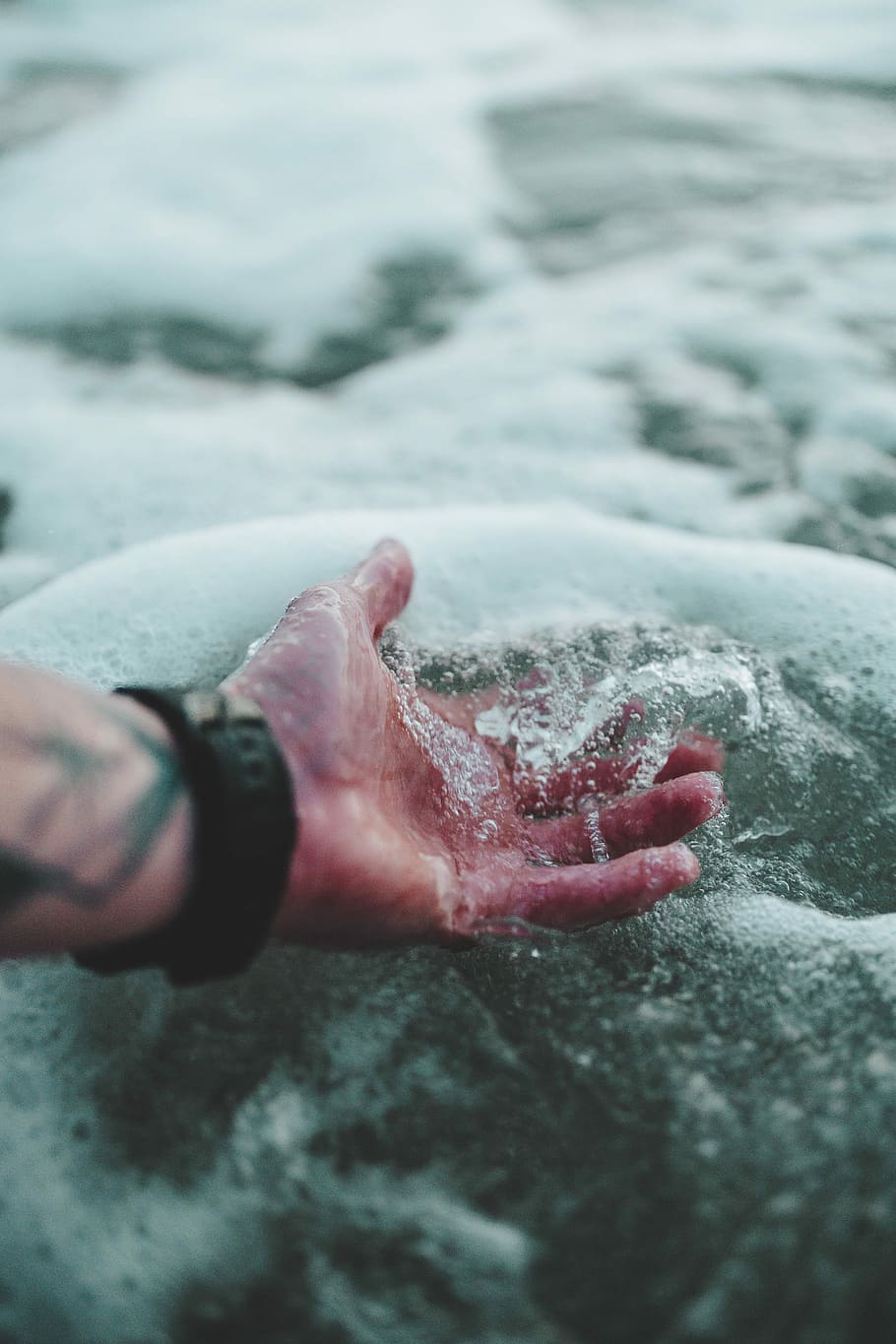 910x1365 Hand water touch 1080P, 2K, 4K, 5K HD wallpaper free download