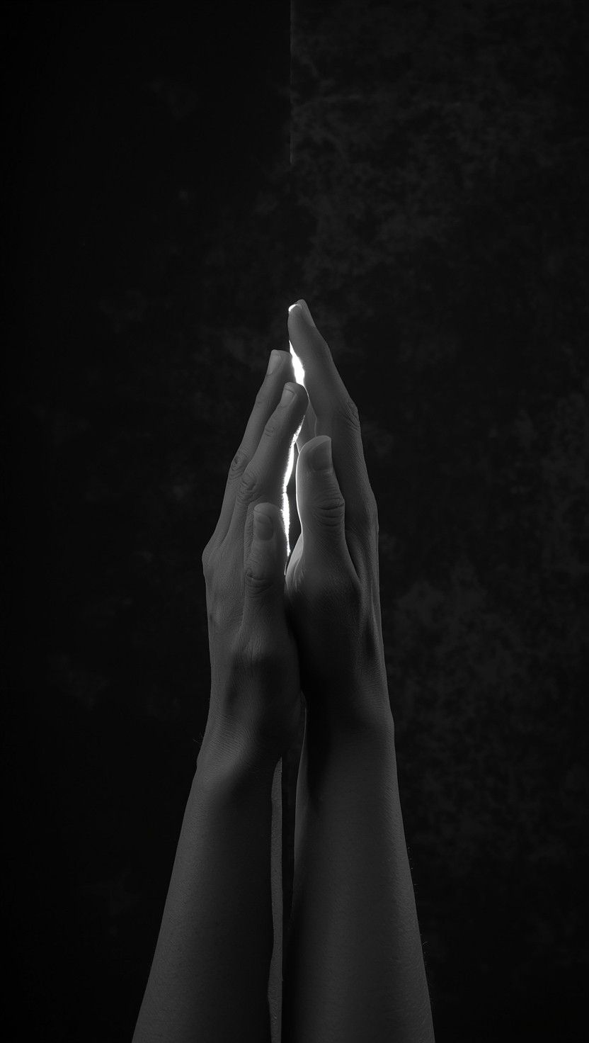 832x1472 Download Touching black object Image, Touching, Black