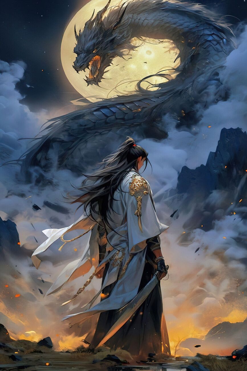 867x1300 Poster dragon chinese