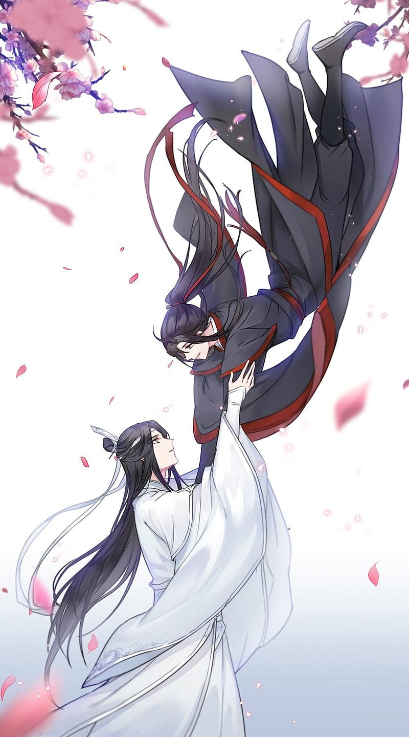 800x1440 Sakura love, chinese anime, legend manga, mo dao zu shi, HD phone wallpaper