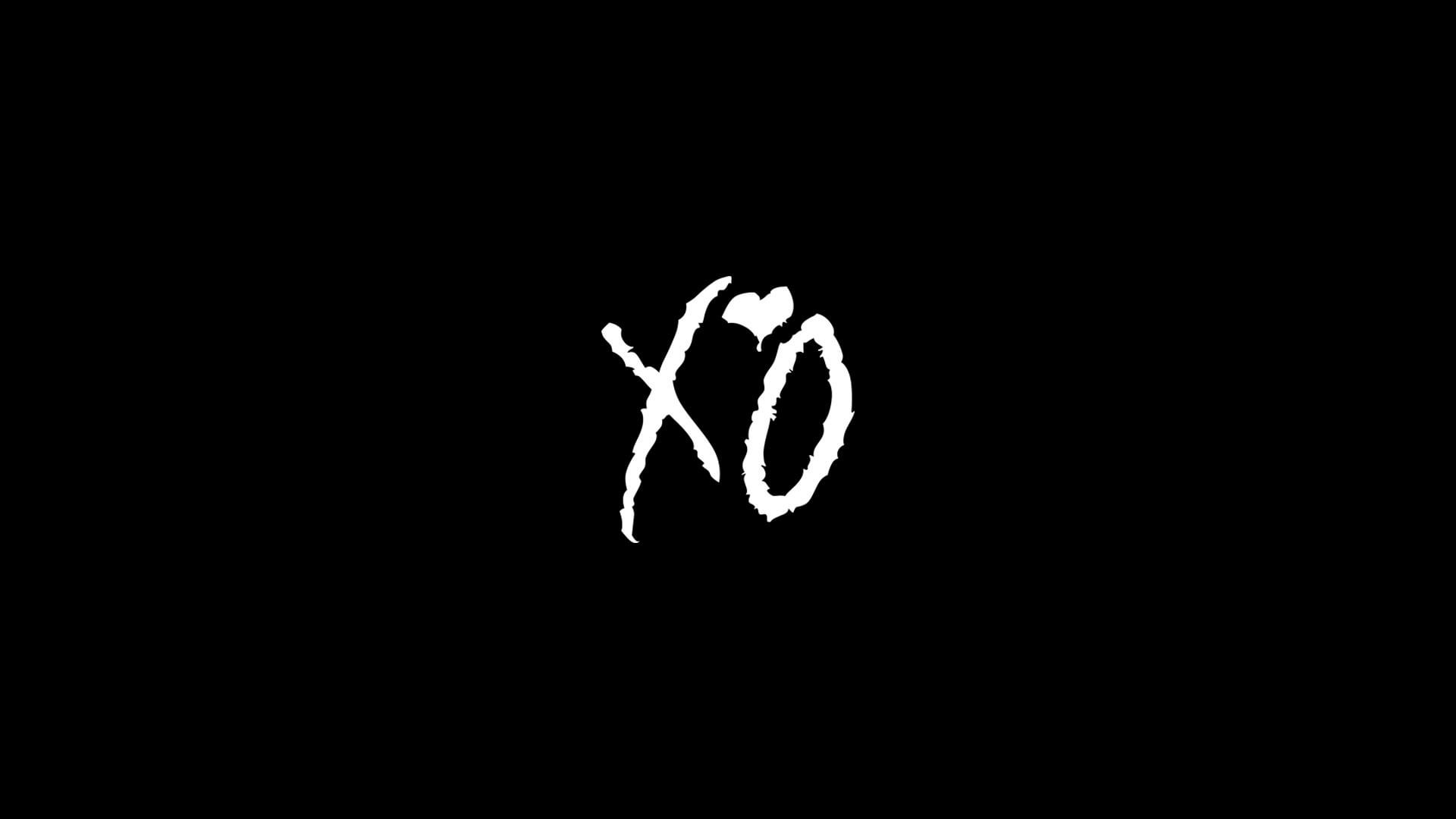 1920x1080 Simple black XO wallpaper (1080p)