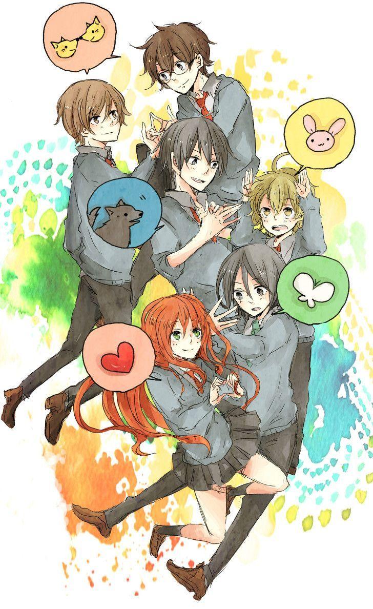728x1188 The Marauders Potter Anime .