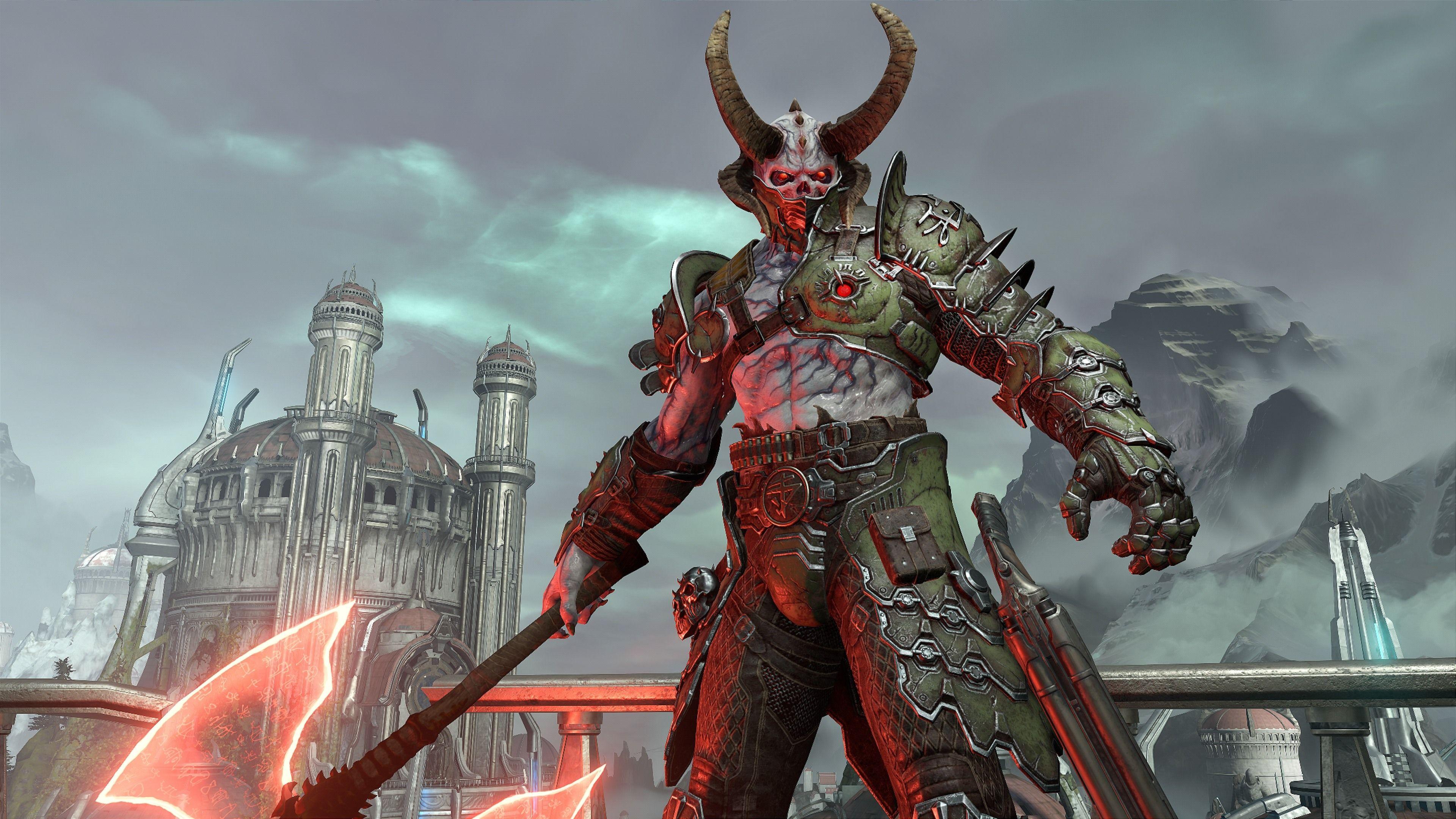 3840x2160 Doom Eternal Marauder 4K Wallpaper