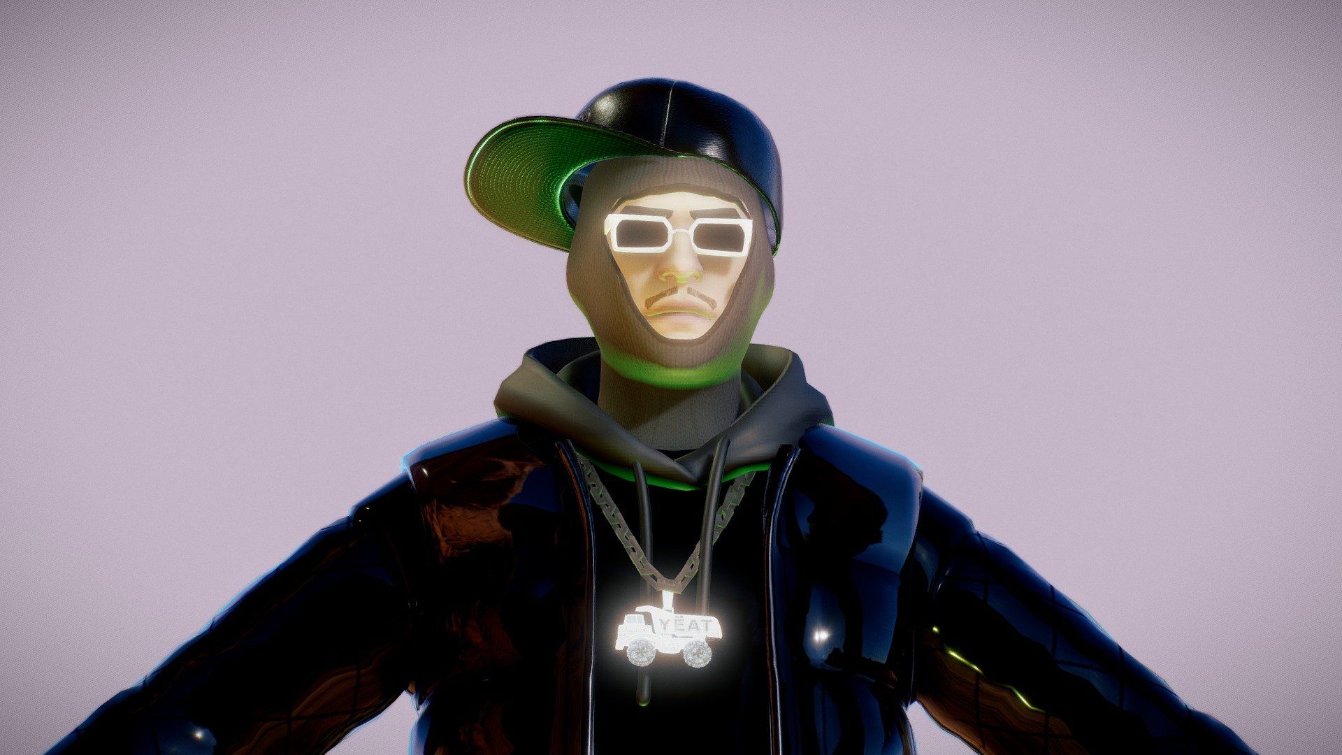1920x1080 Yeat Model but in Fortnite Free 3D model by Latenightgamenight [52bacc9]