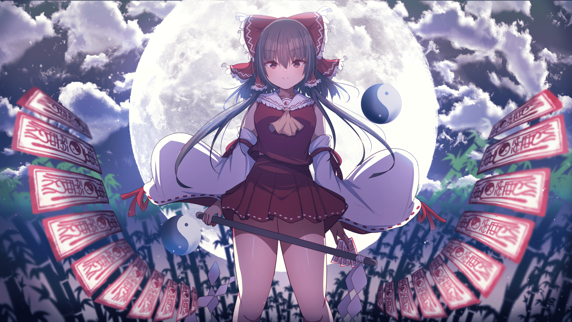 1920x1080 Hakurei Reimu. Anime Image Board