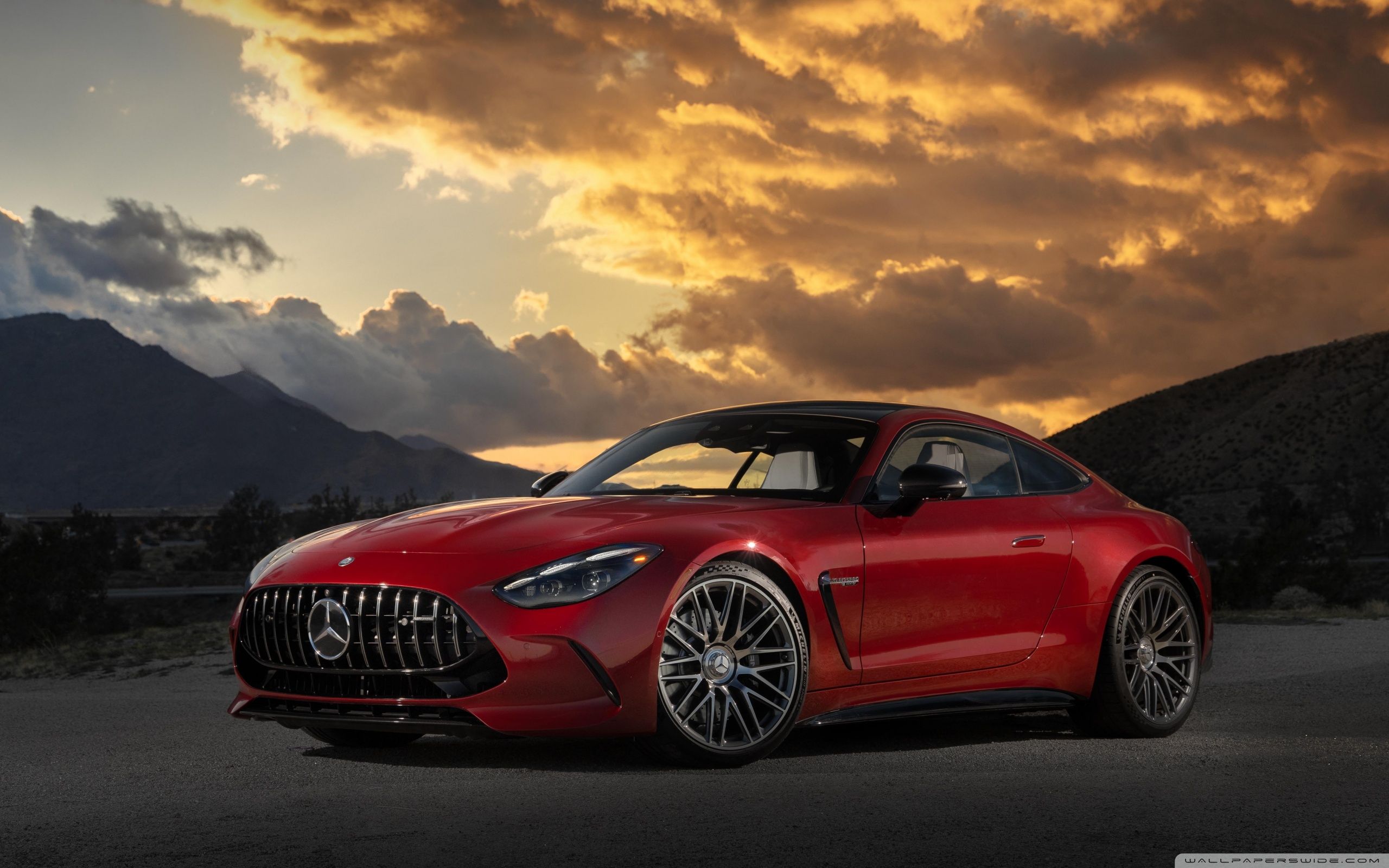2560x1600 Red Mercedes Benz AMG GT Car 4K UHD Wallpaper For UltraHD Desktop And TV : Widescreen And UltraWide Display : Smartphone And Tablet Devices