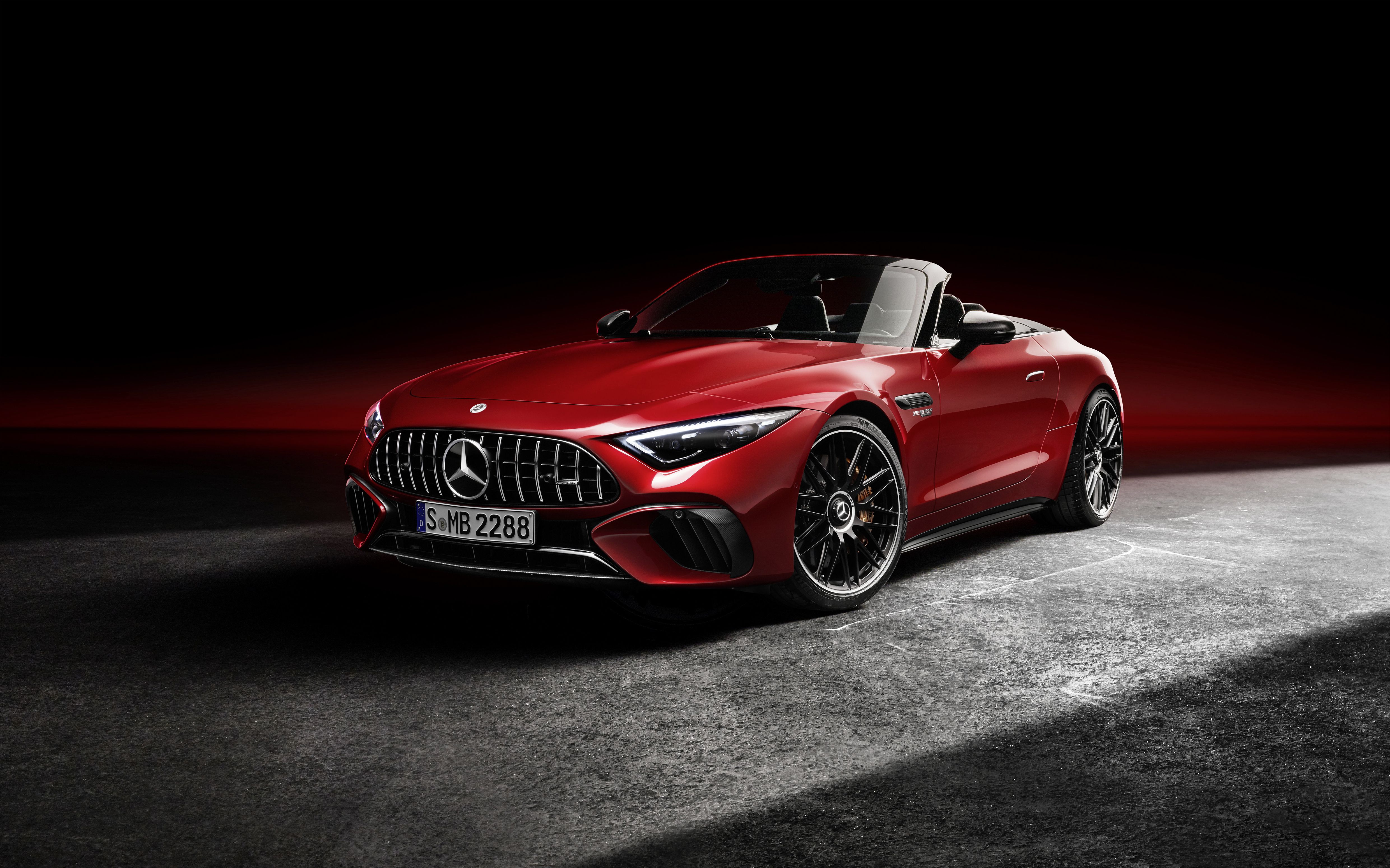 4961x3100 Mercedes AMG SL Roadster Wallpaper And Background