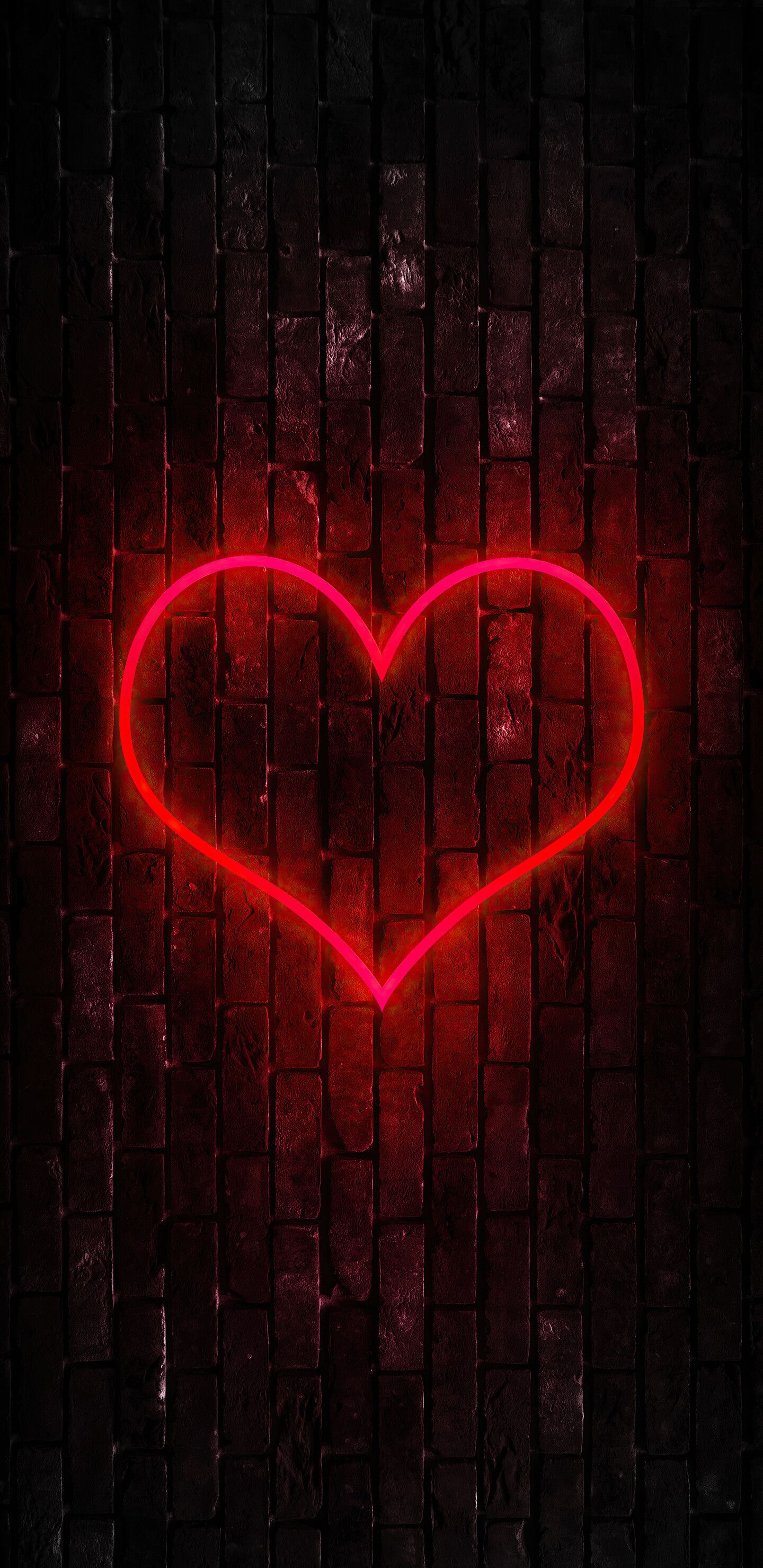 1440x2960 Heart Wallpaper