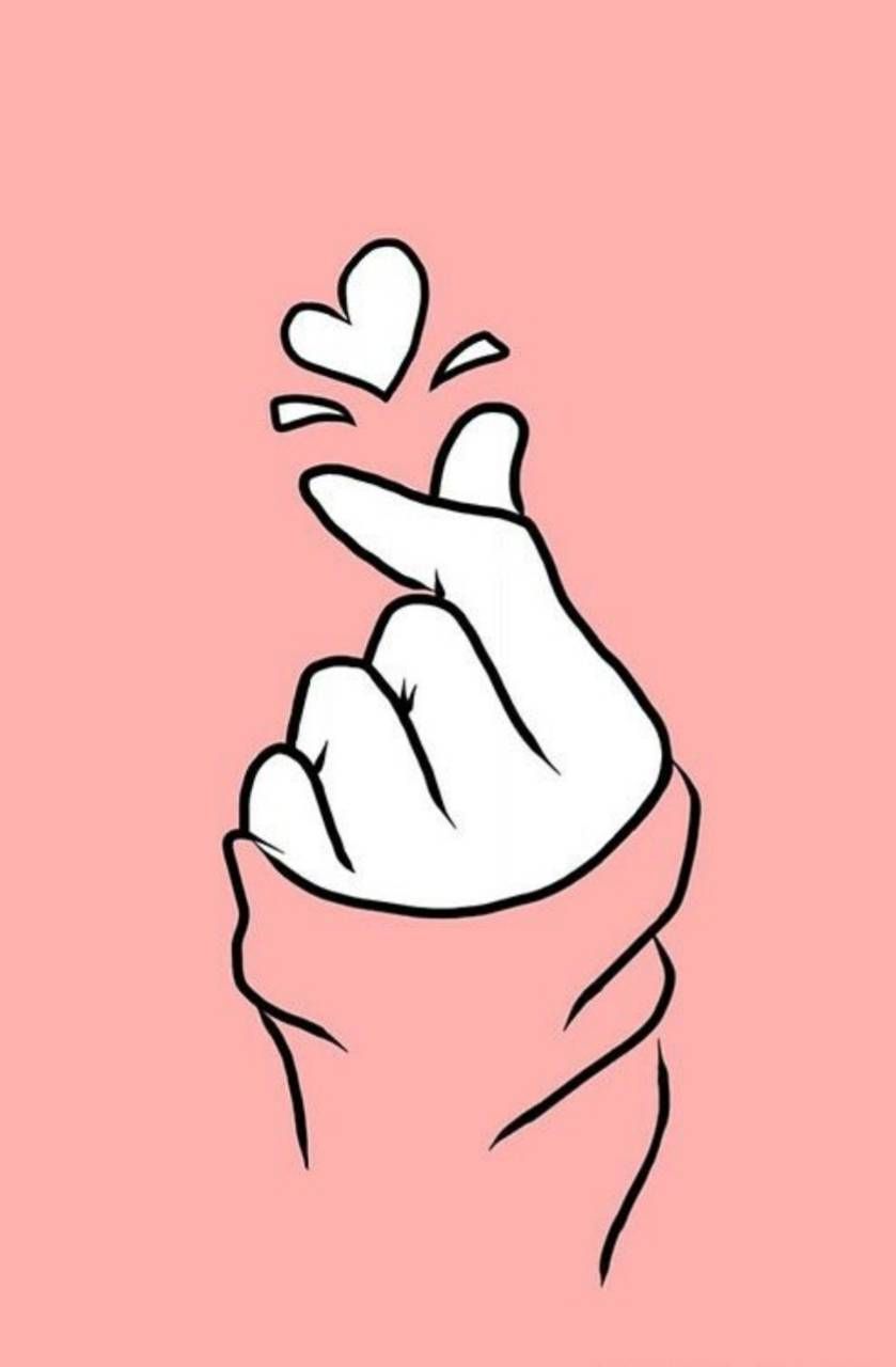 839x1280 Heart Sign Wallpaper