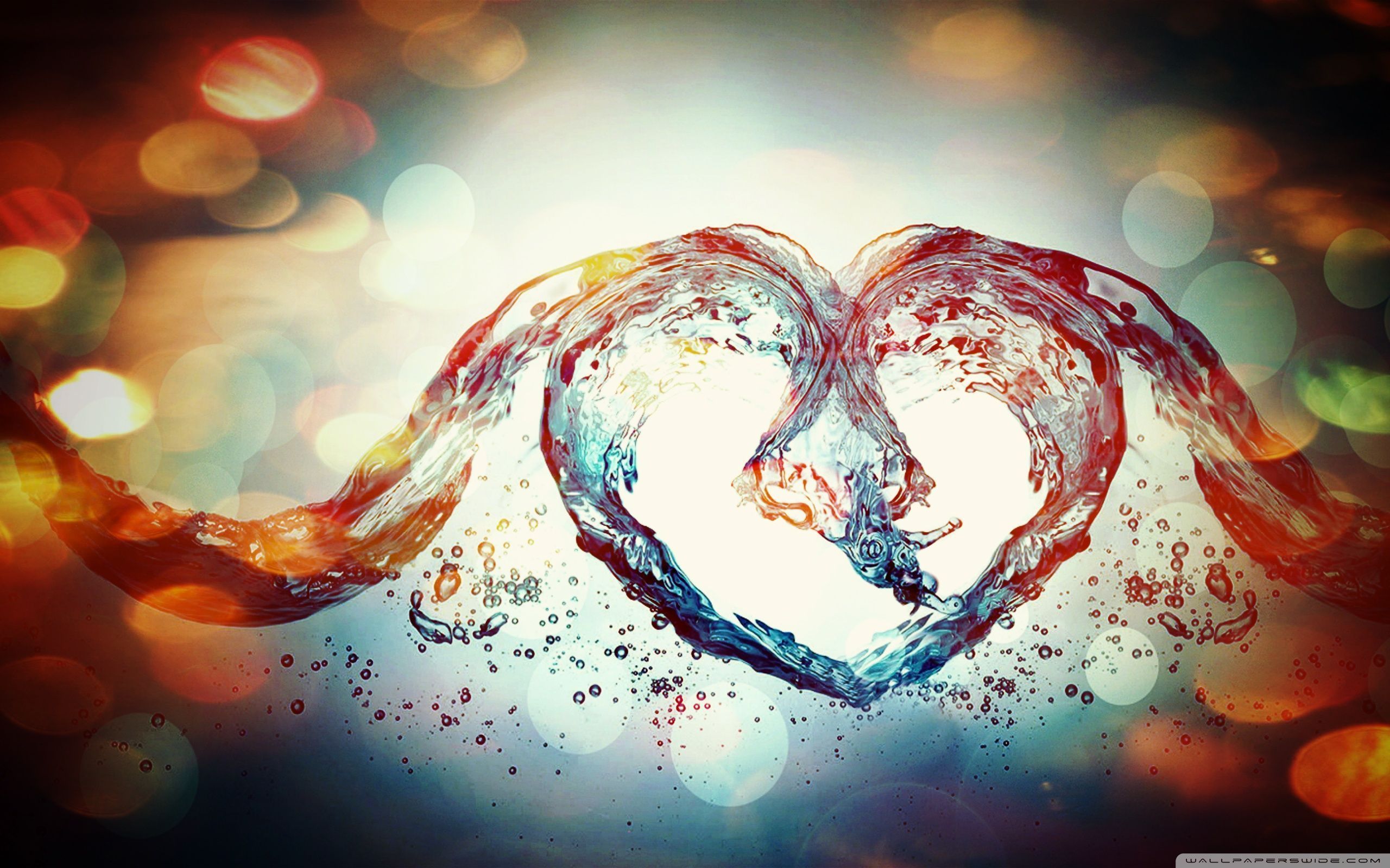2560x1600 Heart Symbol Wallpaper