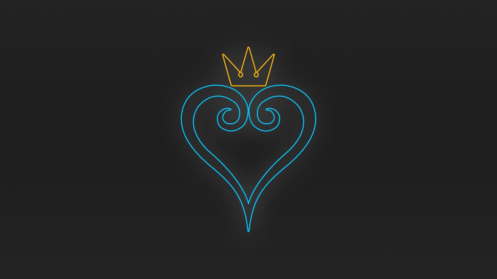 1920x1080 Kingdom Hearts Symbols Wallpaper