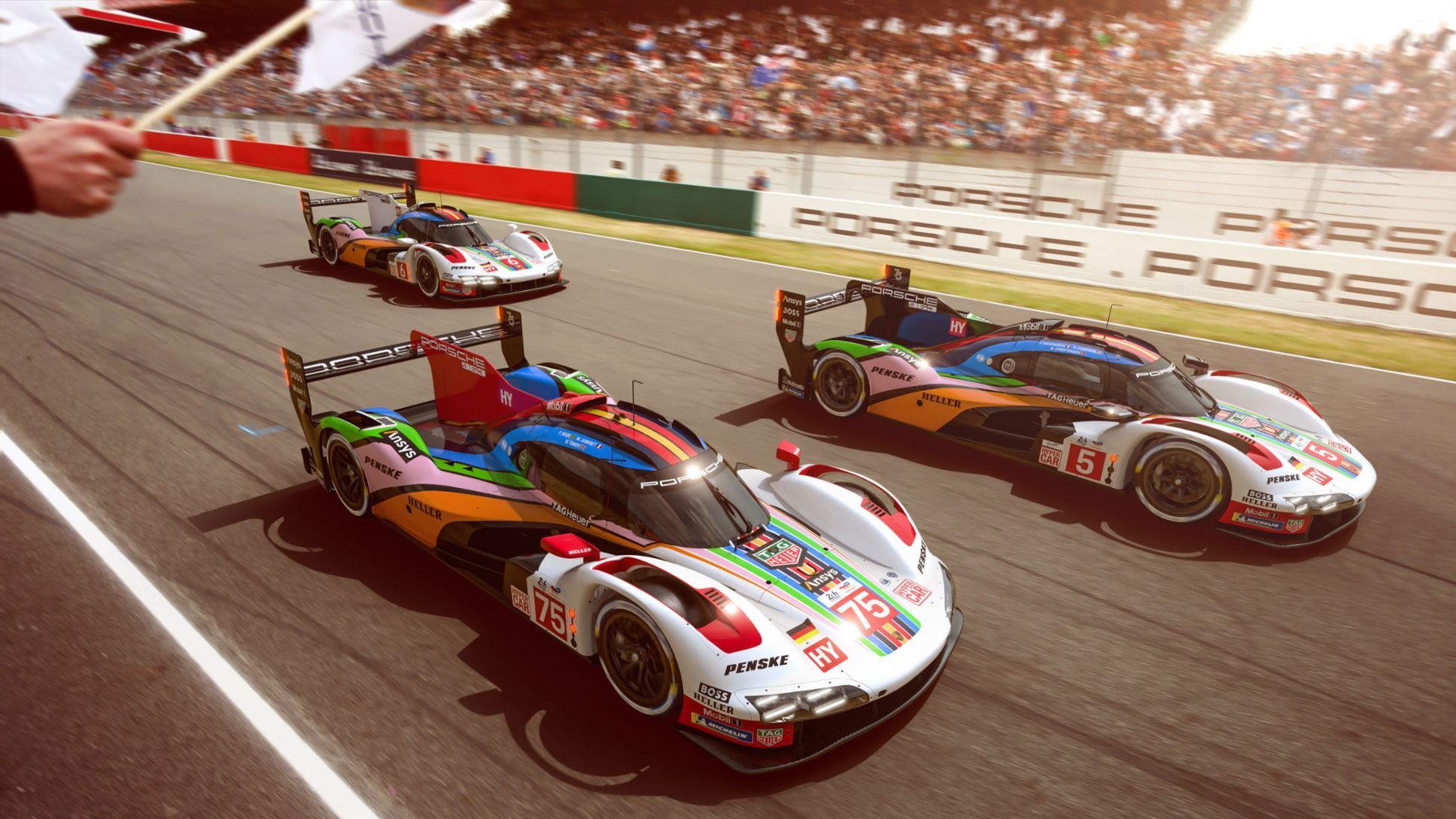 1935x1089 Porsche Penske Motorsport sends three 963 with a special livery to Le Mans