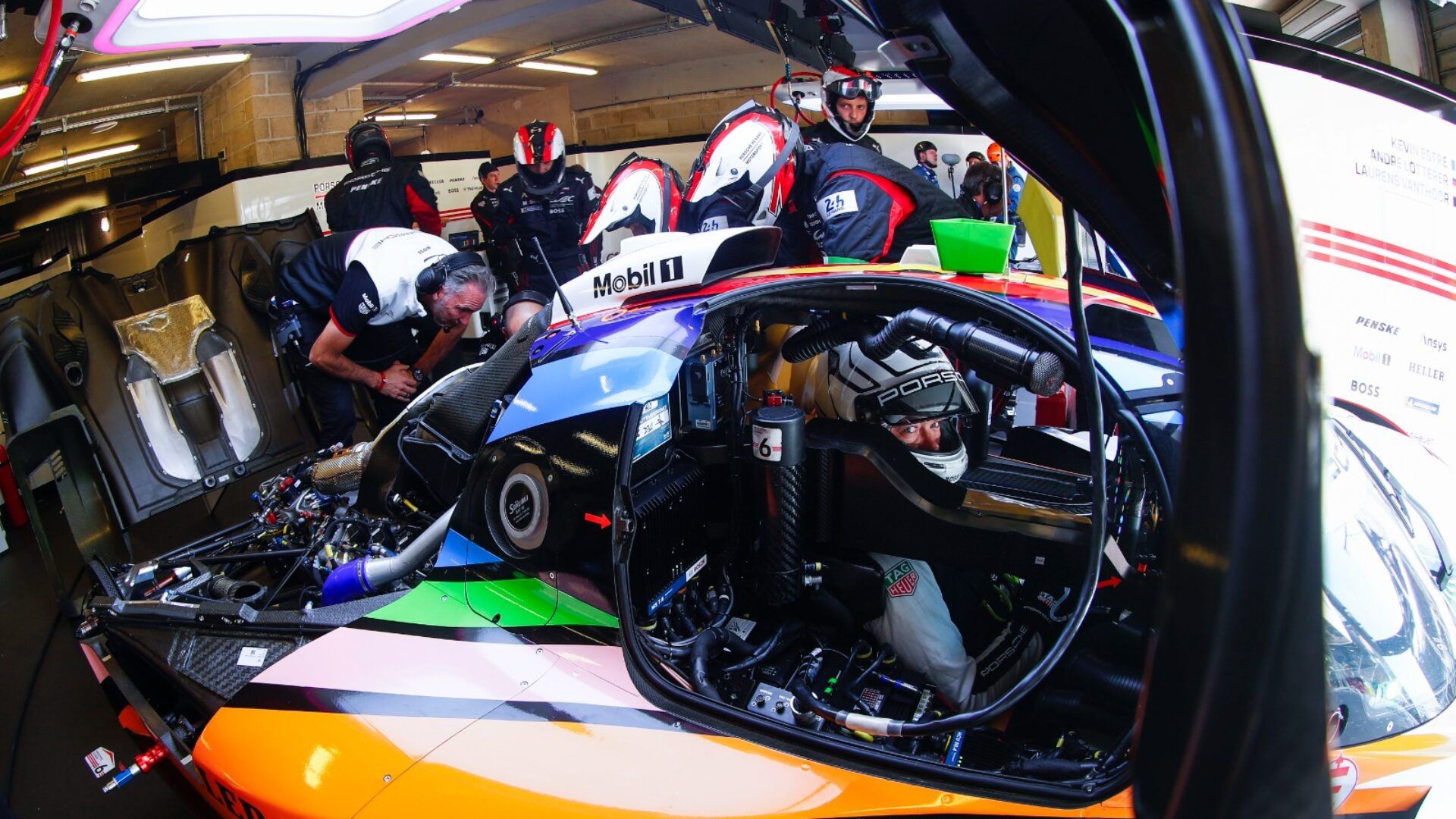 1920x1080 The Porsche Penske Motorsport Garage: A Glimpse into the Heartbeat. TAG Heuer Official Magazine