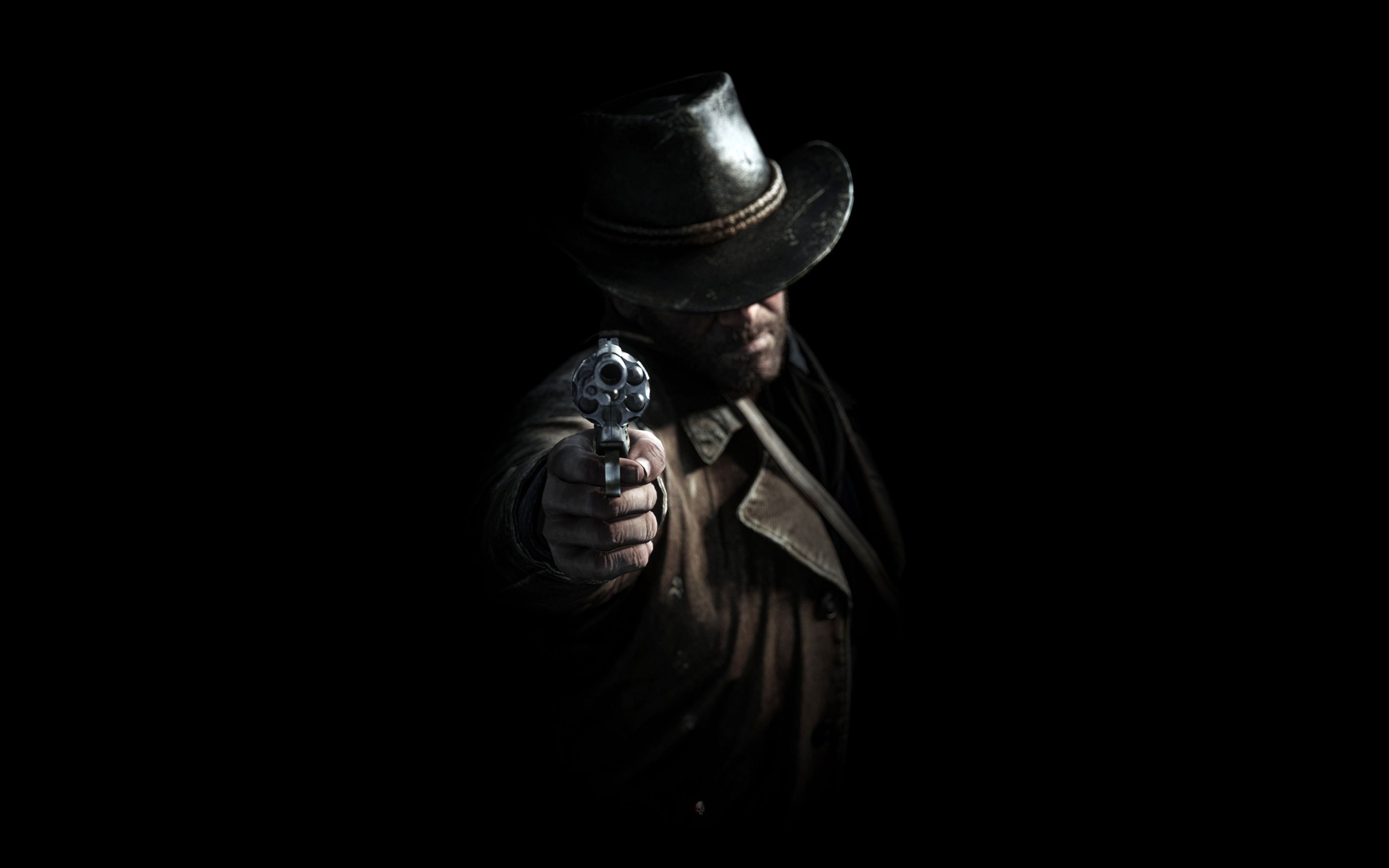2880x1800 Arthur Morgan Wallpaper 4K, Black background
