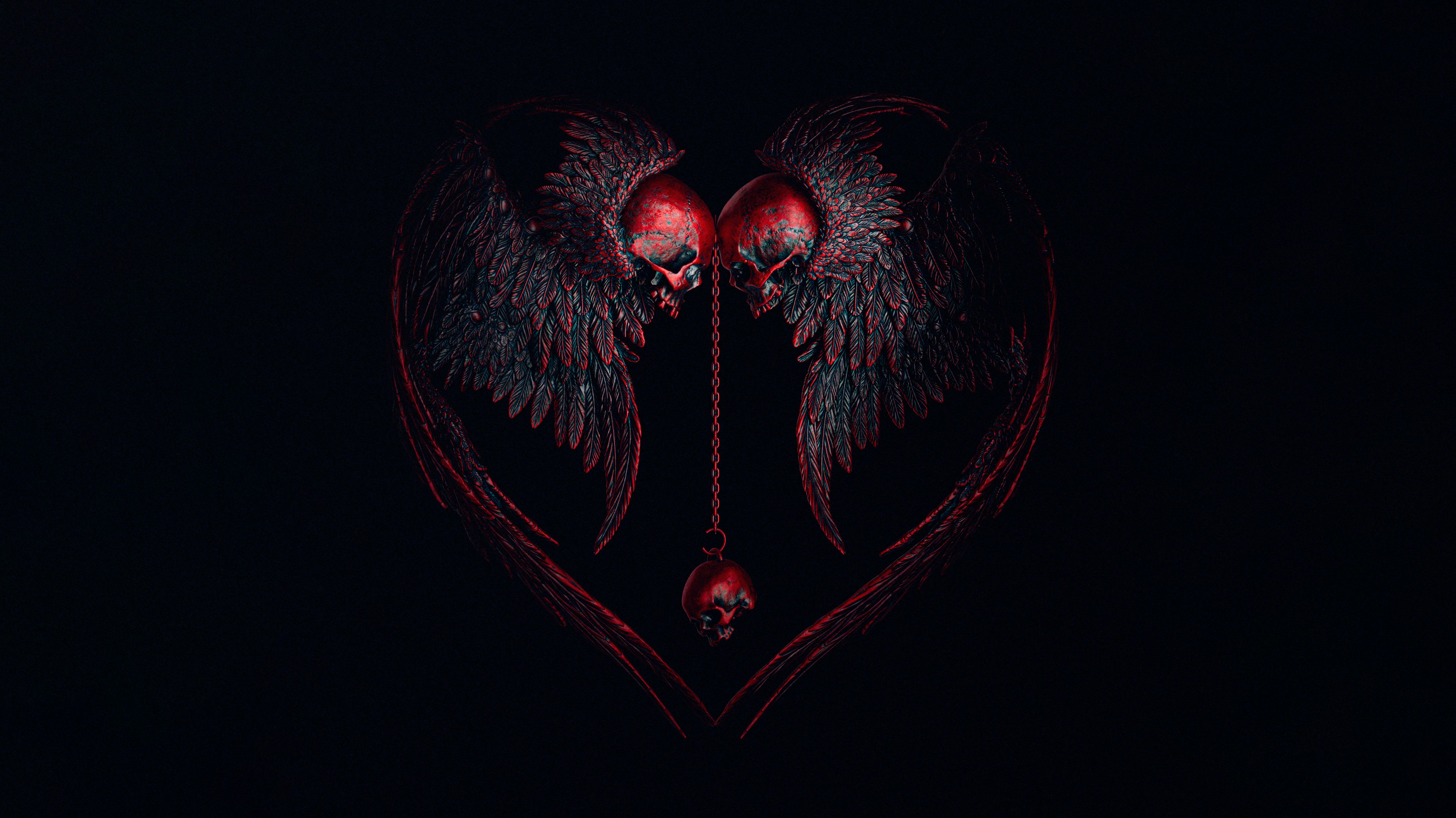 5120x2880 Black Aesthetic 4K Wallpaper