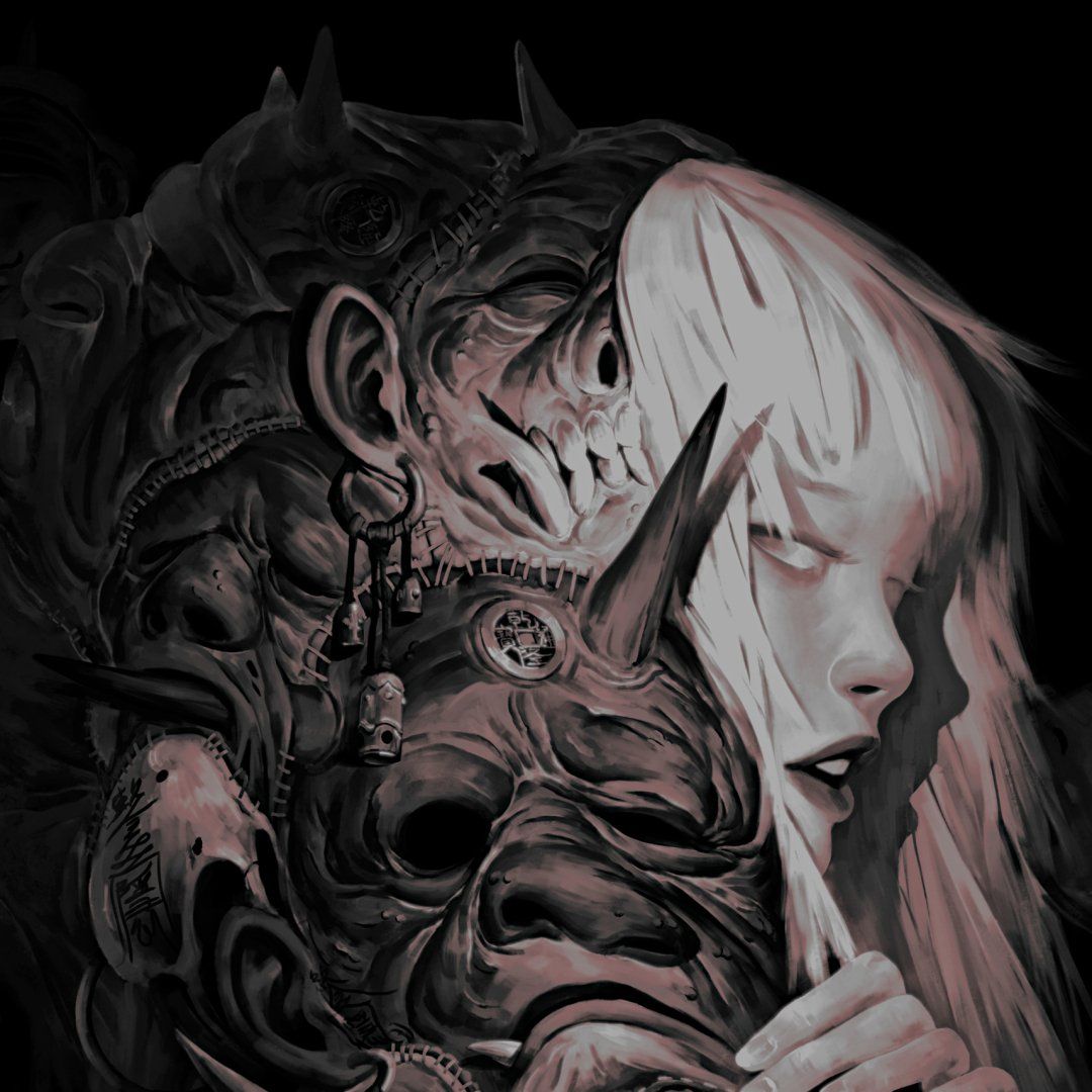 1080x1080 Download Dark Demon PFP