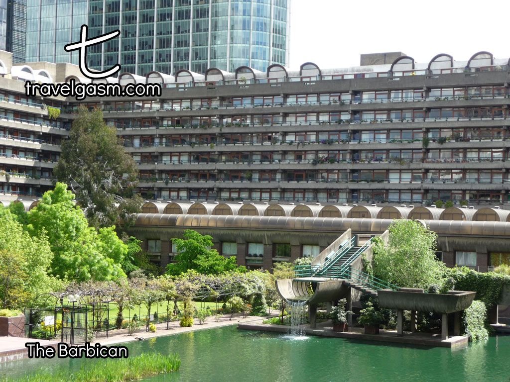 1024x768 Barbican Arts Centre and Residential Highrises: