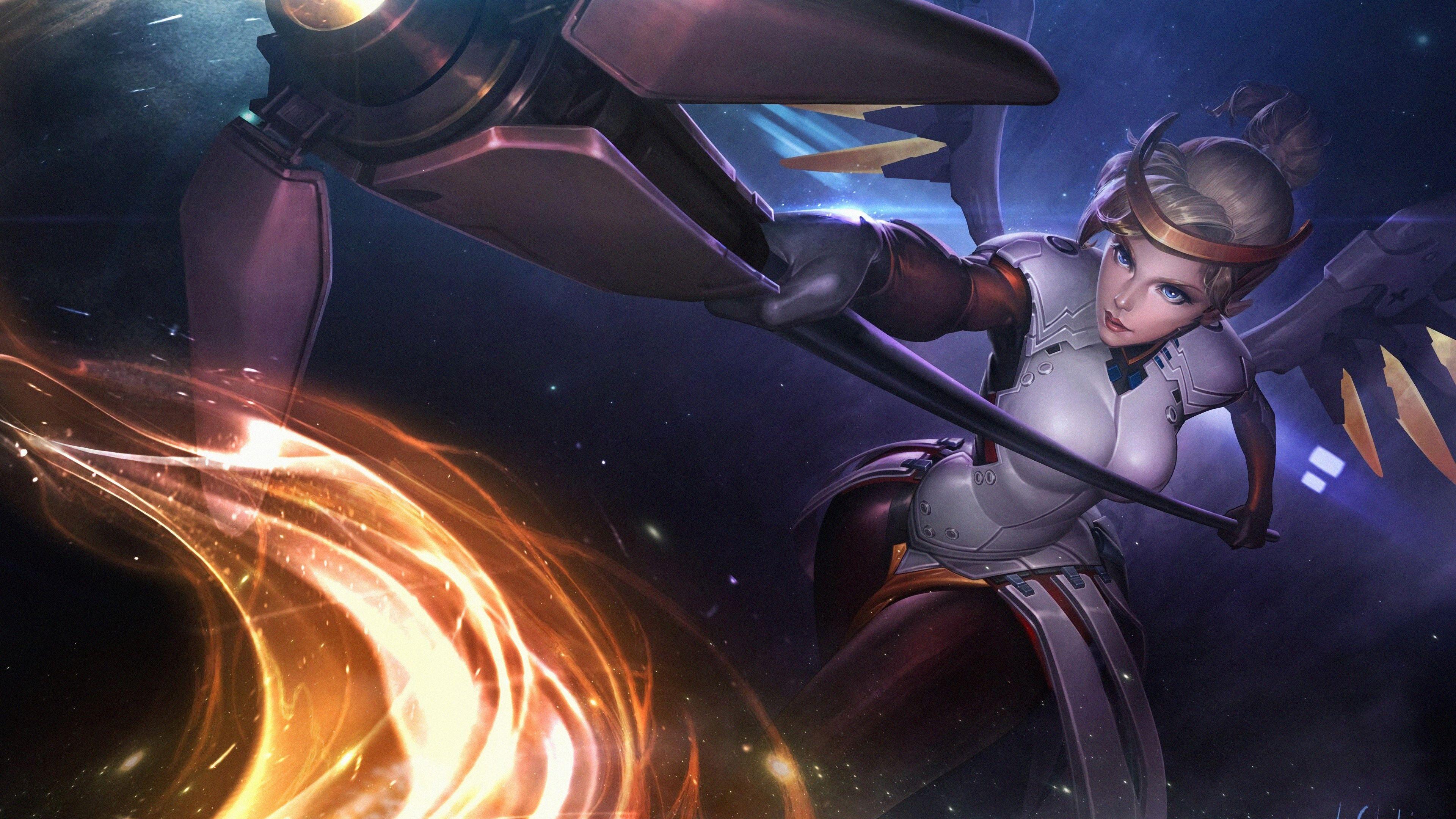 Mercy Overwatch Wallpapers - Top Free Mercy Overwatch Backgrounds