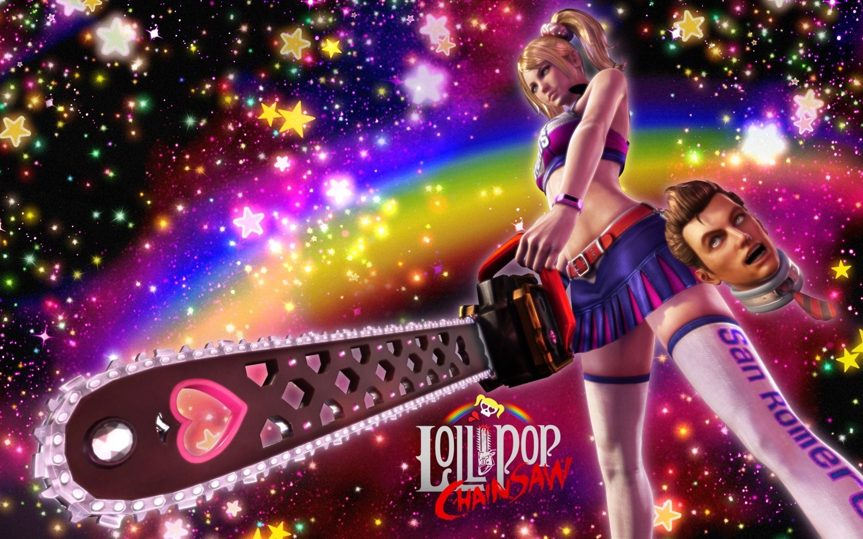 1680x1050 Lollipop Chainsaw Game HD Wallpaper 16