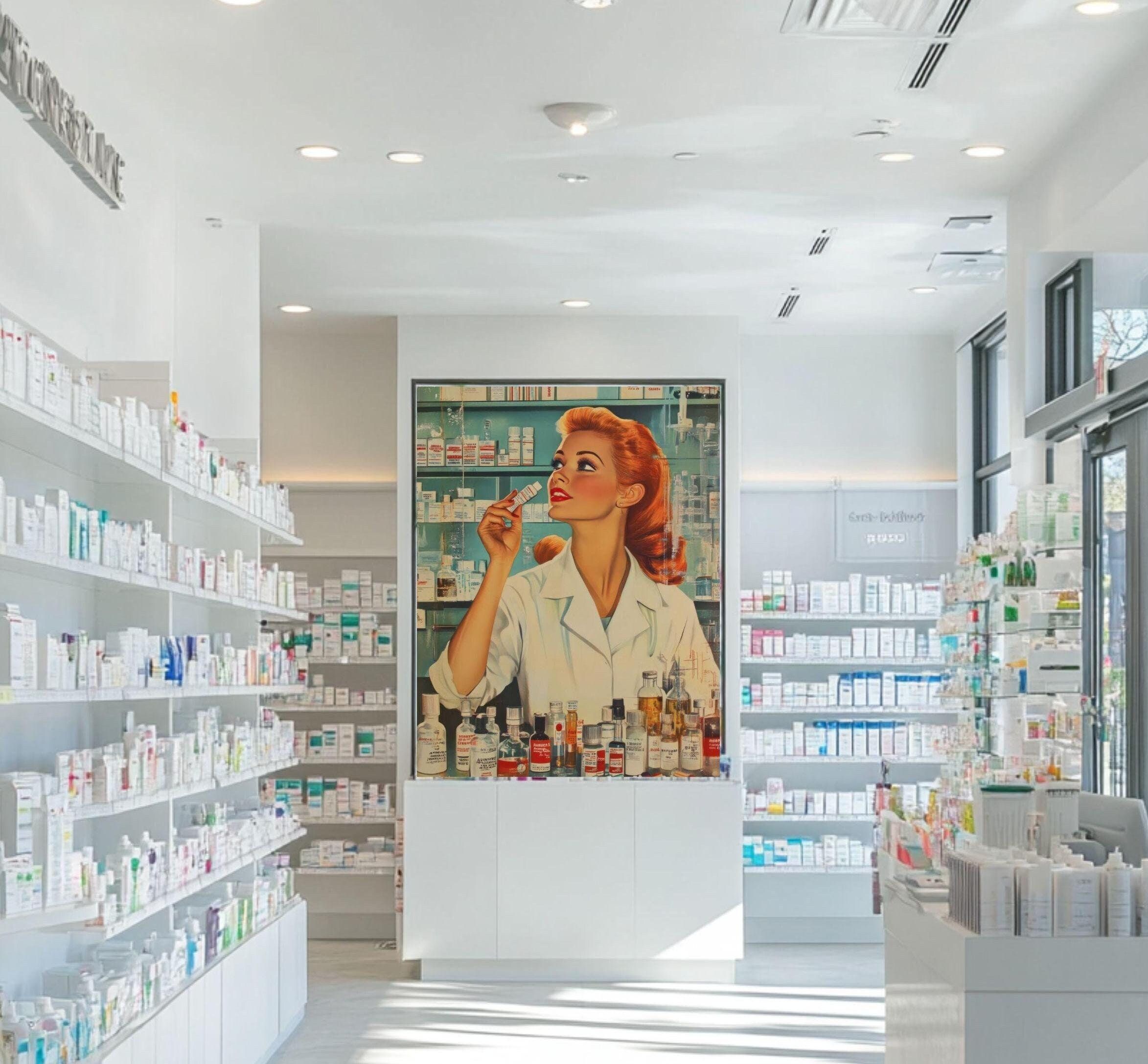 2346x2174 Pharmacy Wall Art