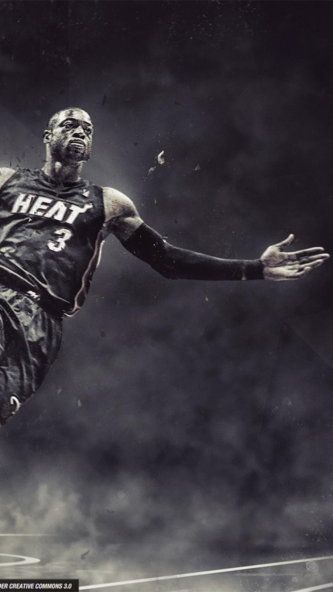1080x1920 Lebron James And Dwayne Wade Wallpaper