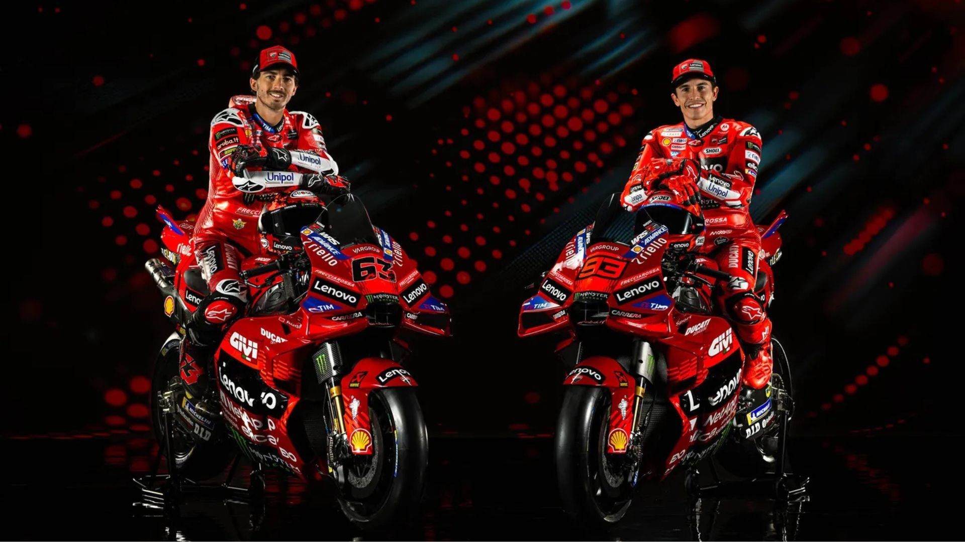 1920x1080 Ducati Lenovo Team 2025MotoGP livery launch