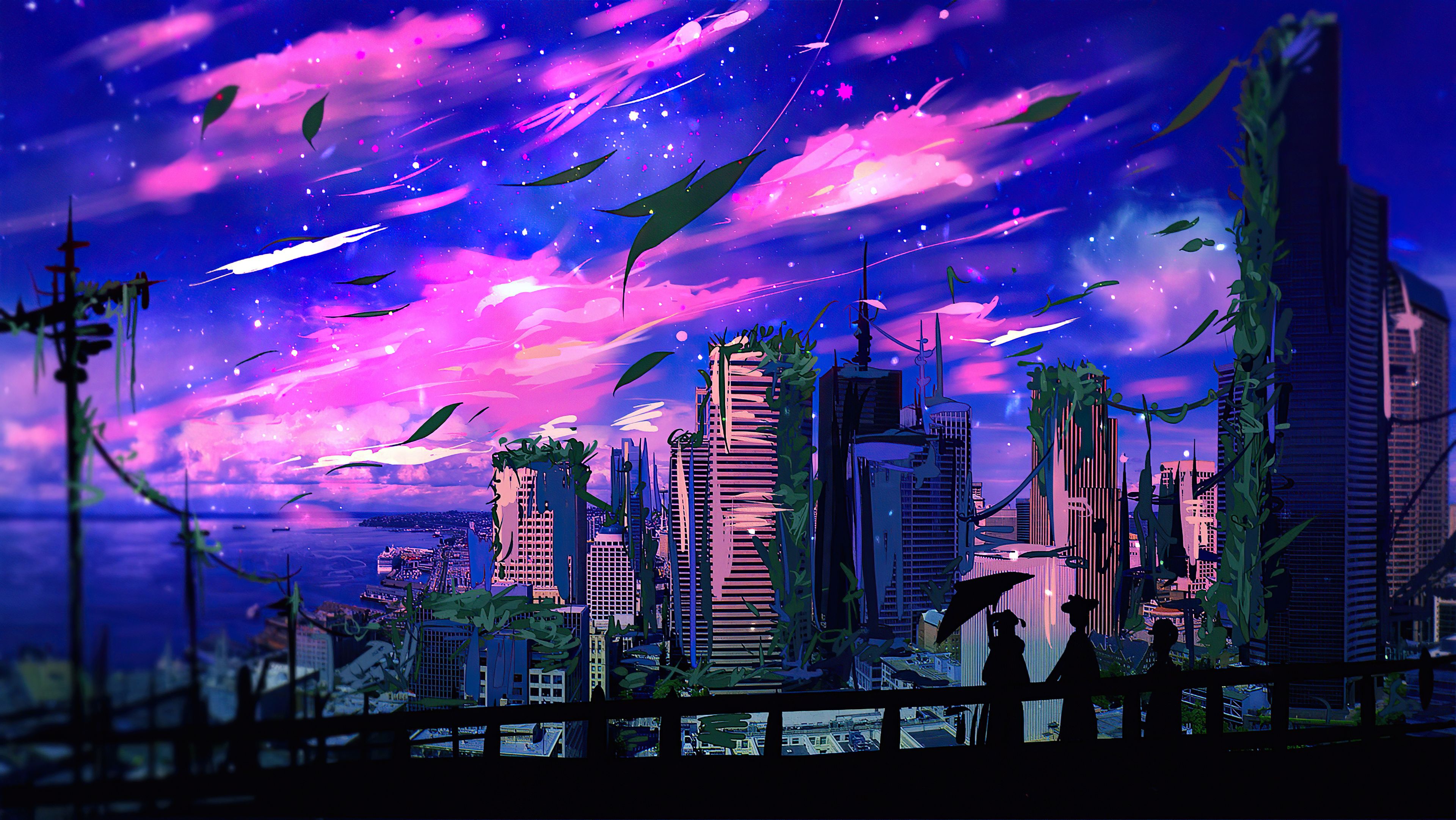3840x2162 Night Sky Digital Art 4k Wallpaper, HD Artist Wallpaper, 4k Wallpaper, Image, Background, Photos and Picture