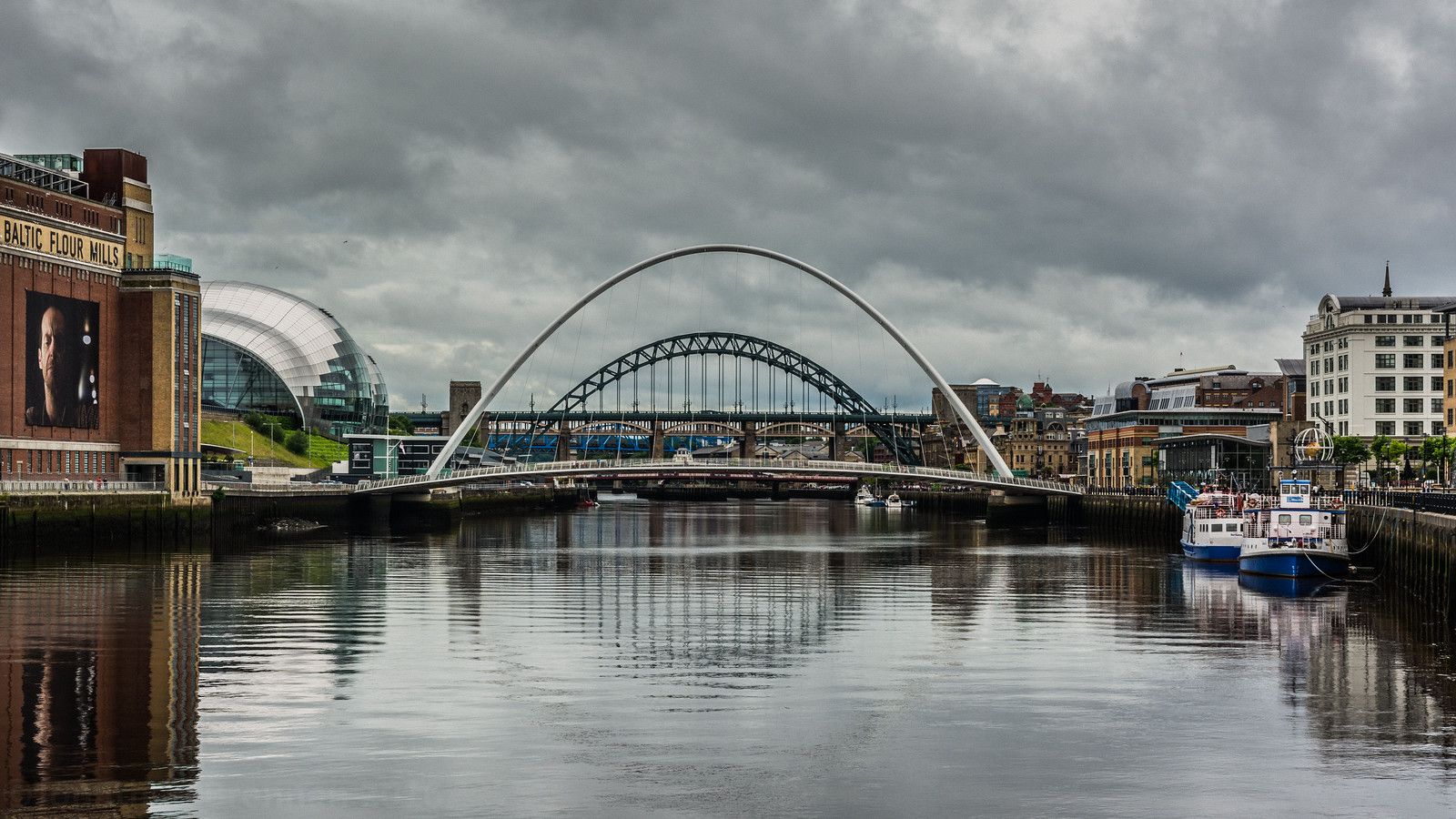 1600x900 Newcastle upon Tyne. Tyne Bridges. I was lucky enough to h