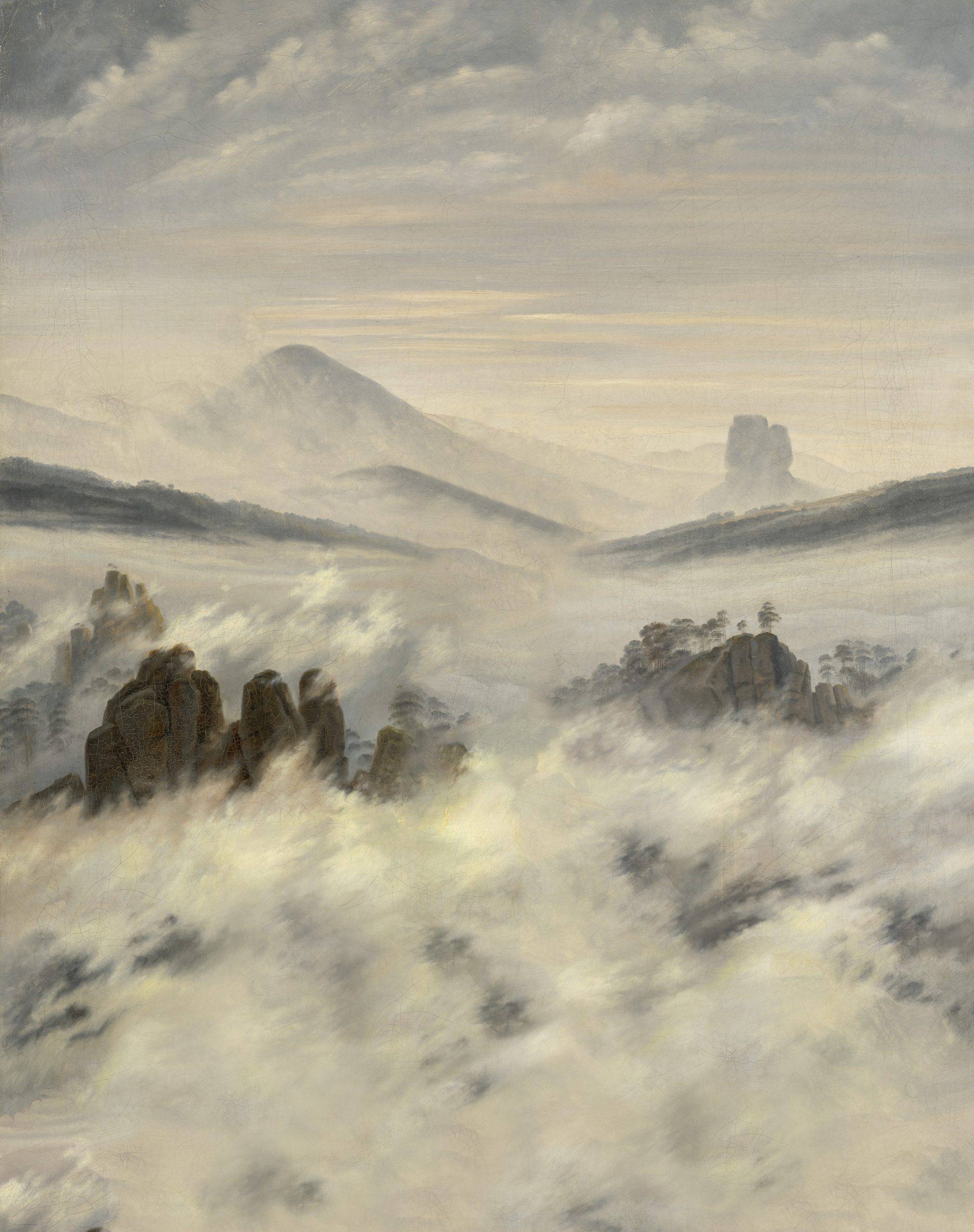 2024x2560 Wanderer above the Sea of Fog