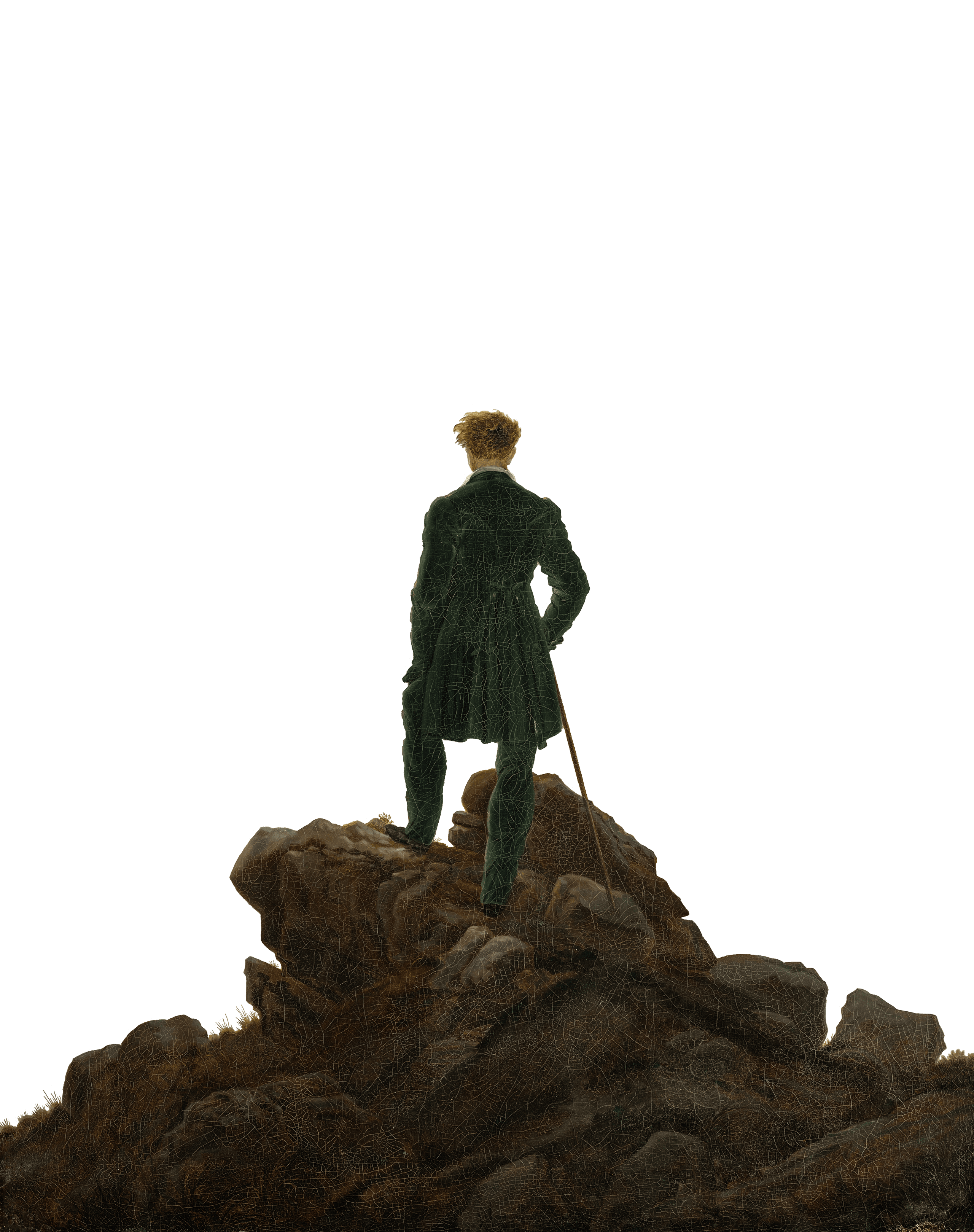 2560x3238 Wanderer above the Sea of Fog