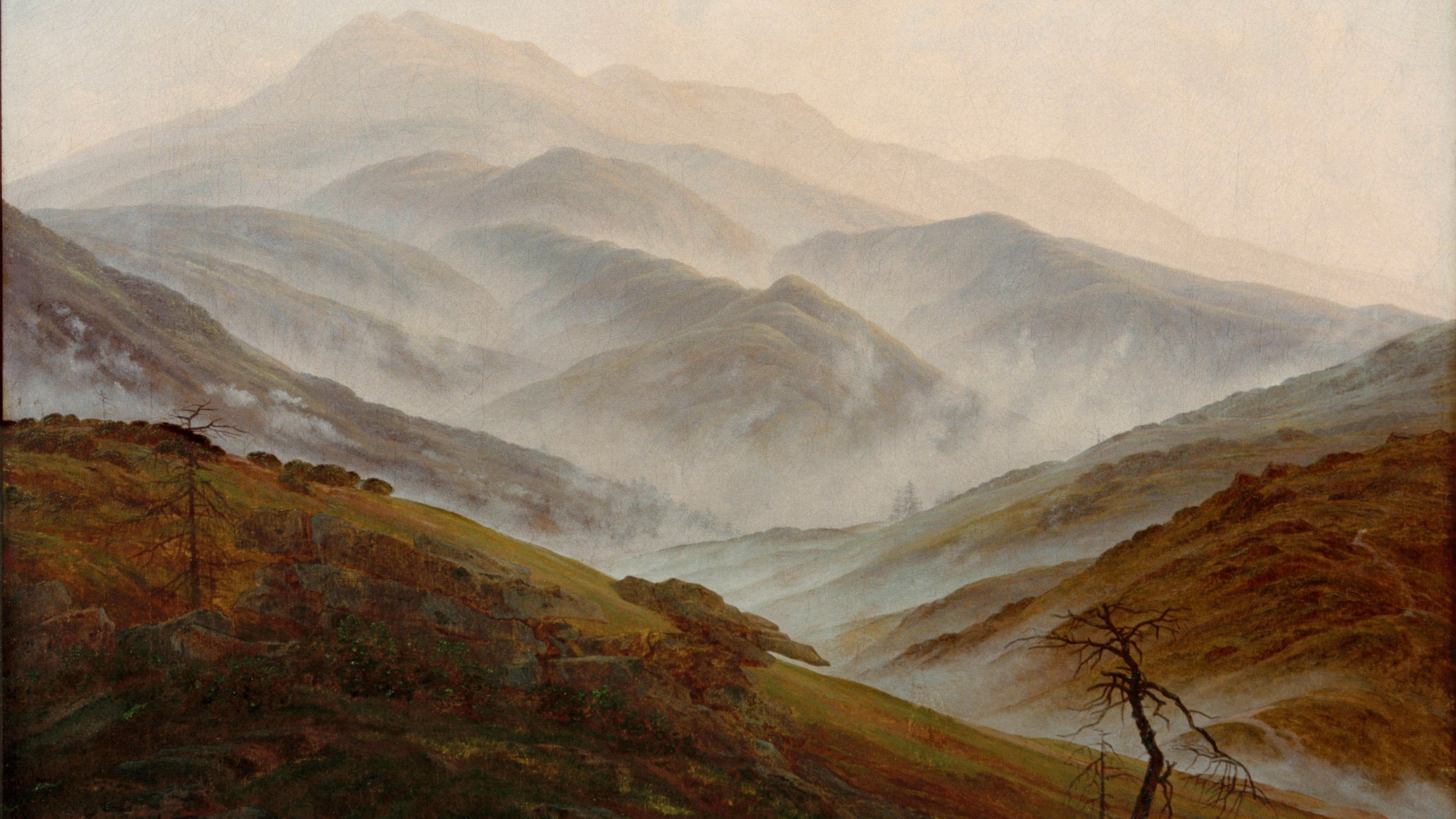 4926x2771 Jahre Caspar David Friedrich Romantiker in München