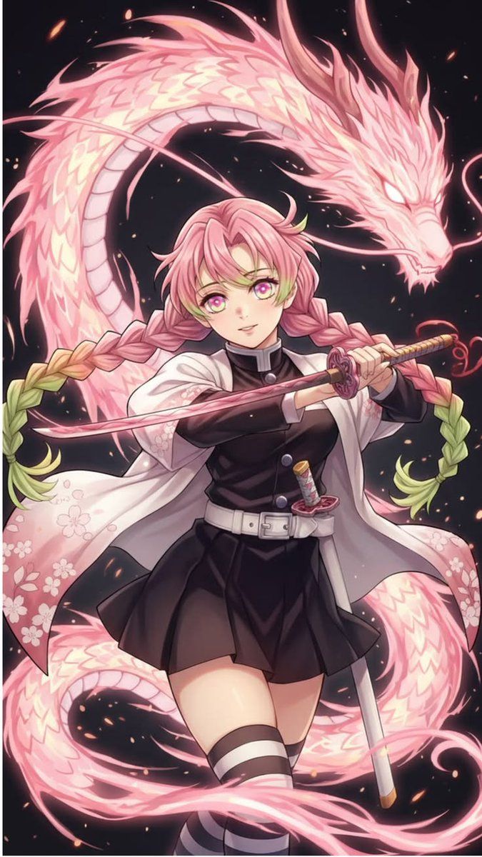 675x1200 4K Wallpaper Recap on X: Mitsuri Kanroji Demon Slayer / X