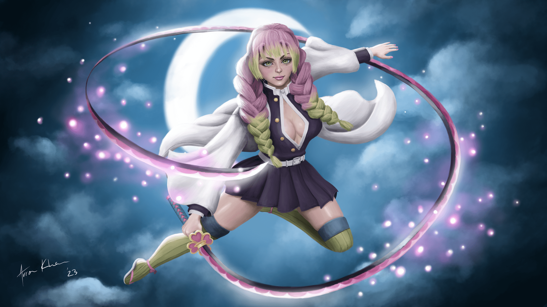 1920x1080 Mitsuri Kanroji