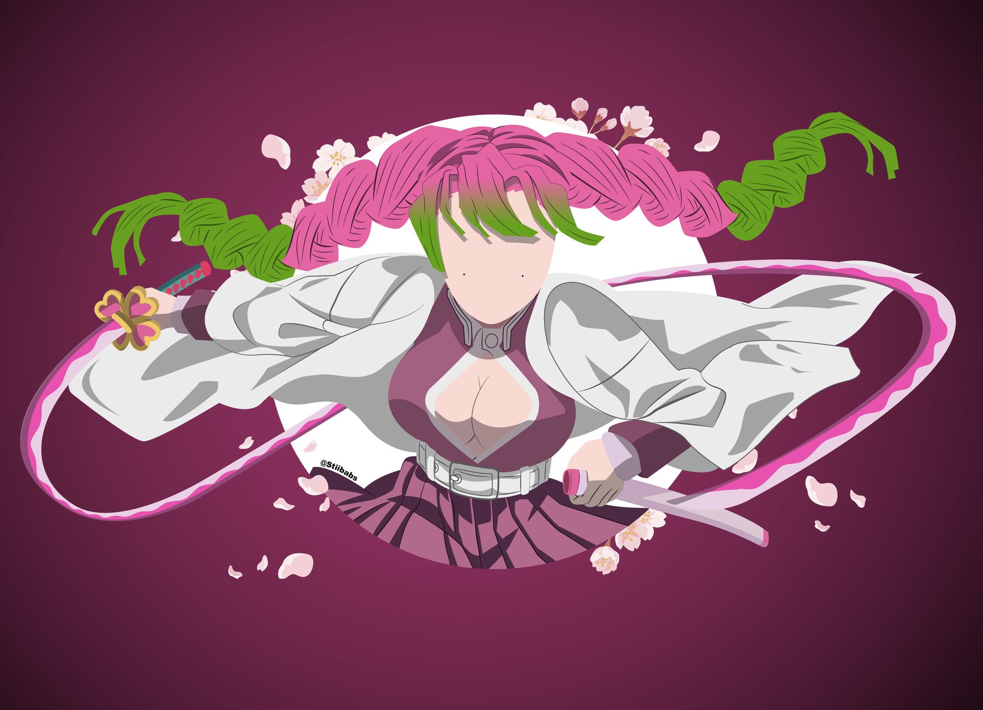 1920x1388 Mitsuri Kanroji Character Design