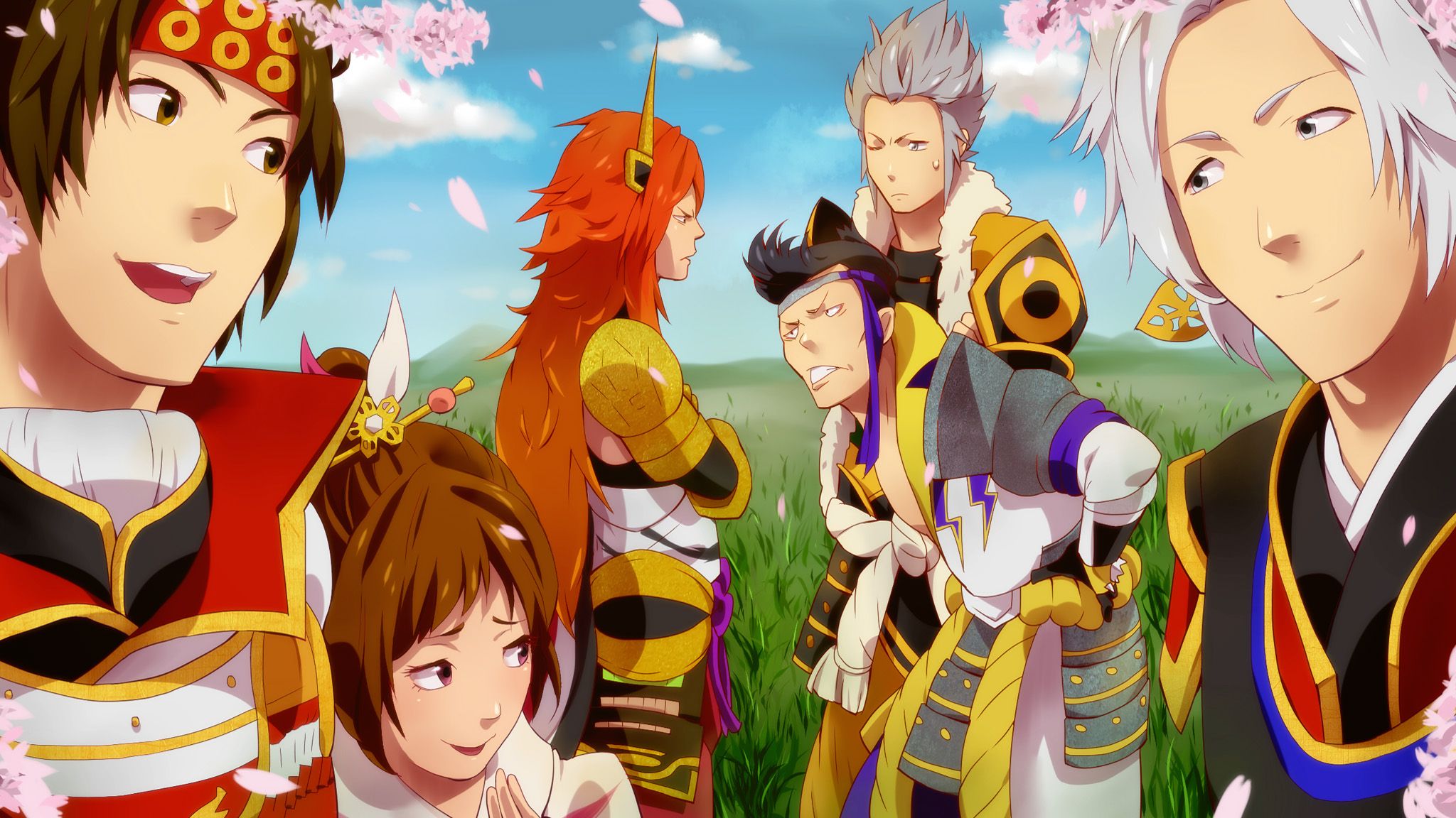 2048x1152 Sengoku Musou (Samurai Warriors) HD Wallpaper by kazahitsubame Anime Image Board