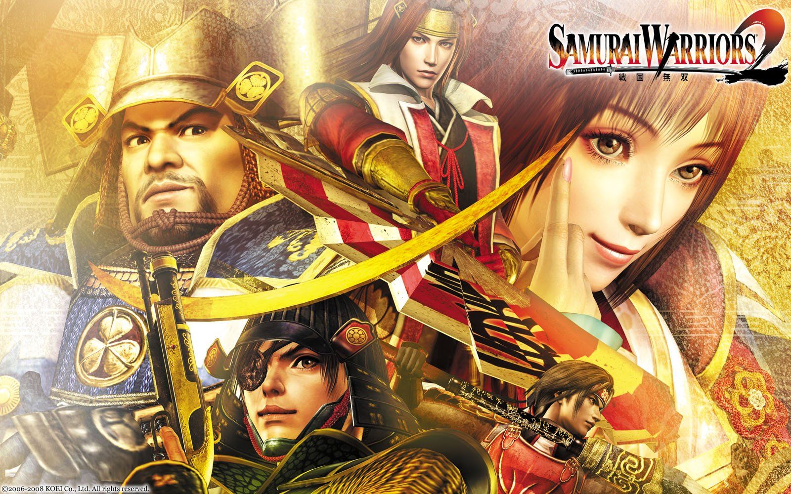 1600x1000 Download Video Game Samurai Warriors 2 Wallpaperx1000