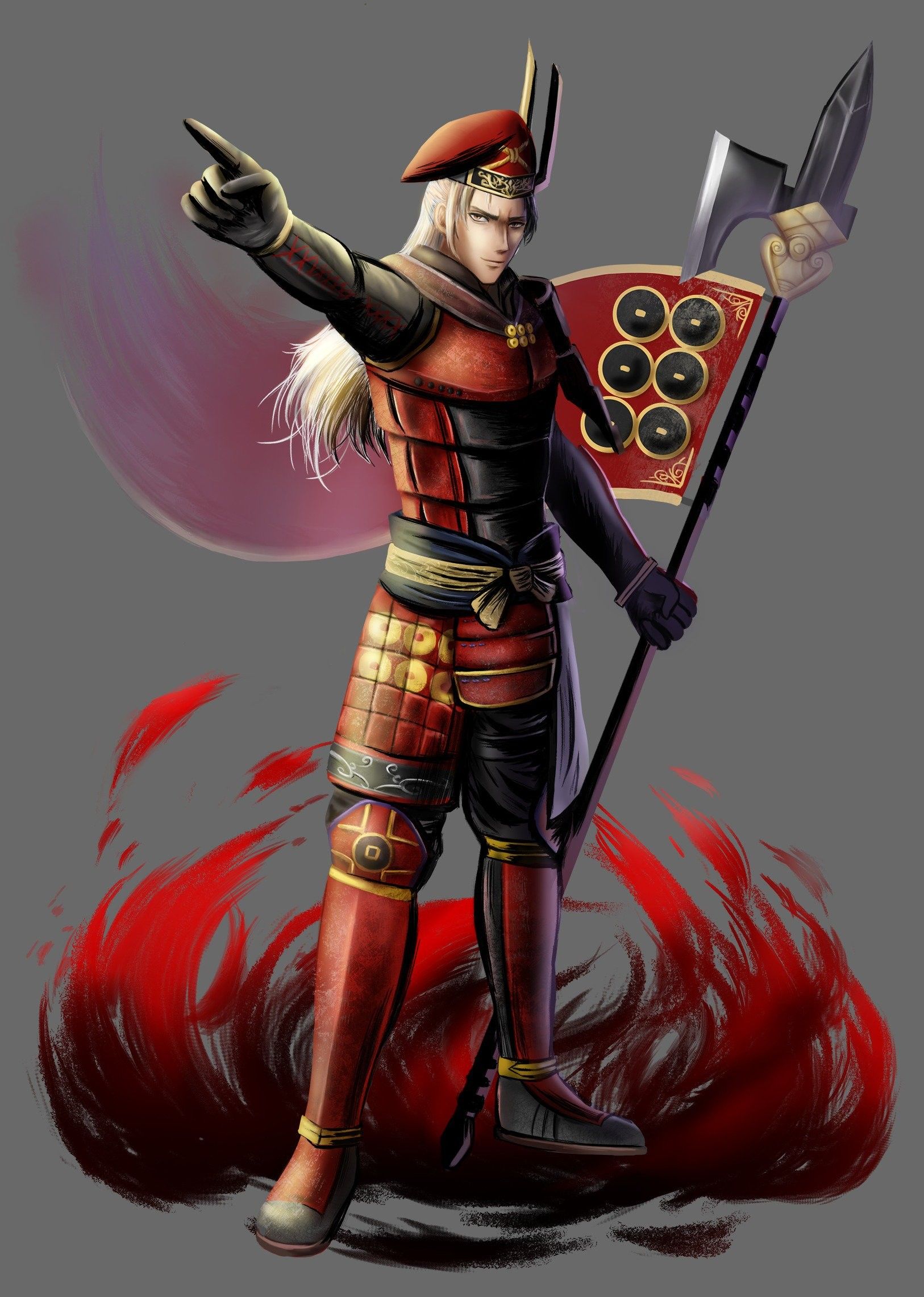 1626x2282 KIM Nanpe Musou Sanadamaru Fanart