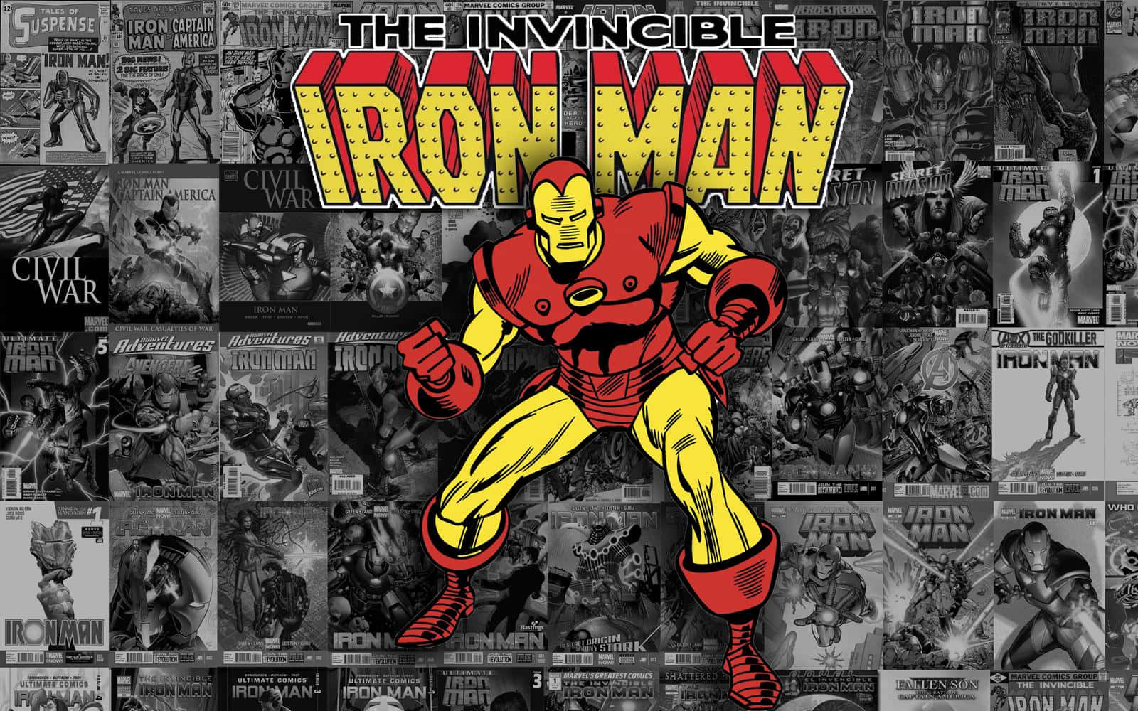 1600x1000 Download Classic Iron Man The Invincible Comic Wallpaper