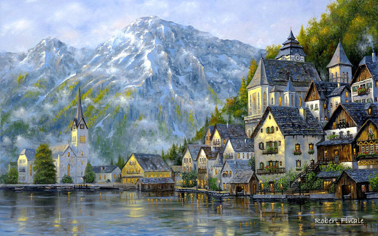 1280x800 Tips For Artists How To Craft Excellent Landscape Paintings • Oil Paintings • indianartideas.in Blog
