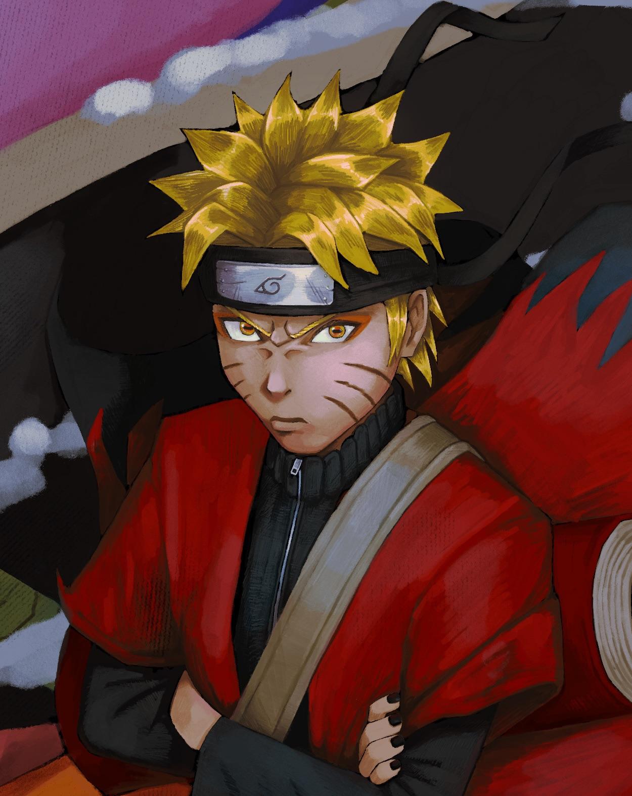 1250x1575 Sage Mode Naruto Art!