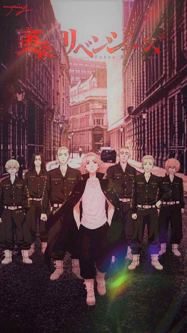 728x1292 Tokyo Revengers TOMAN Wallpaper