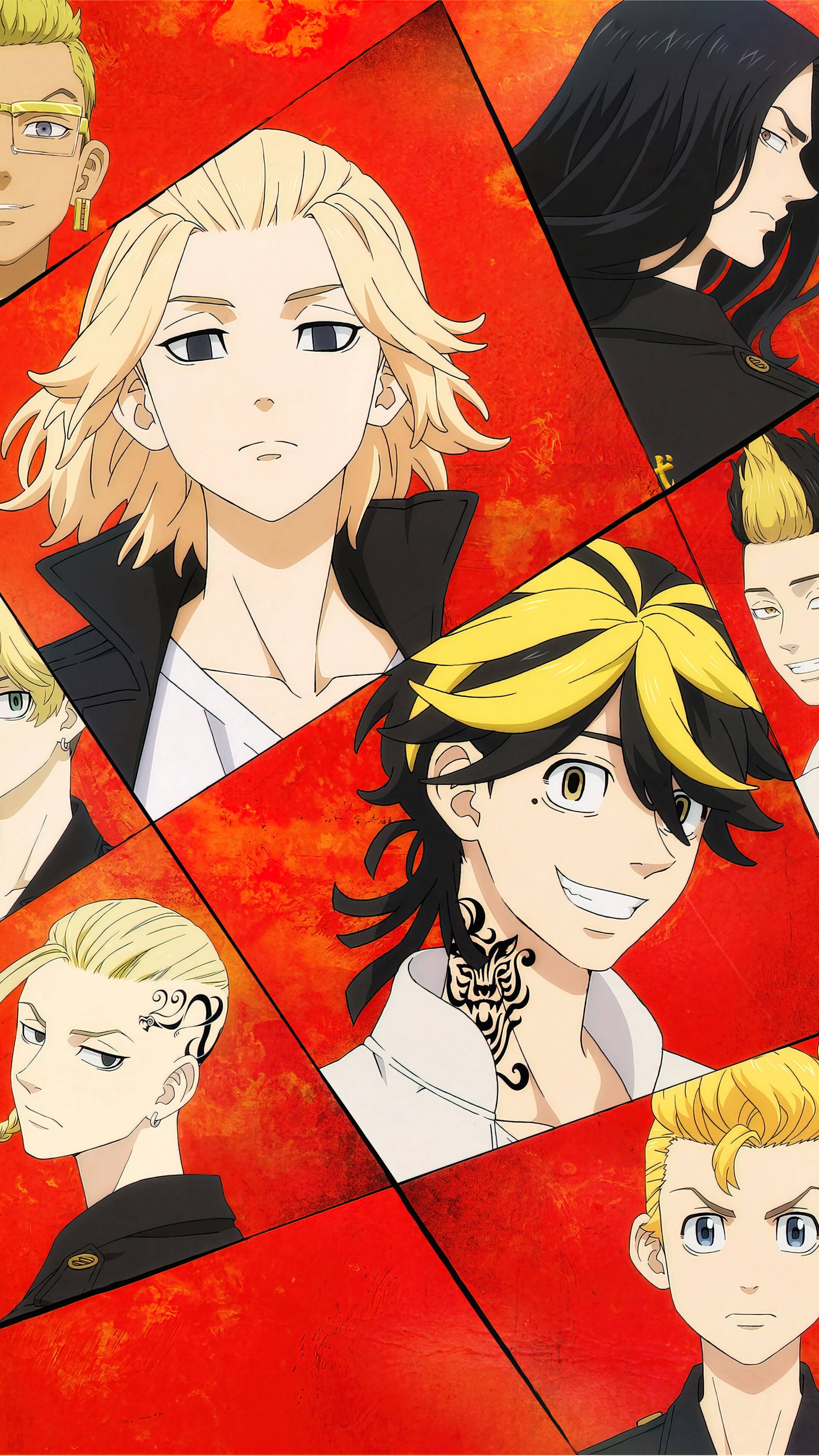 2160x3840 Download Tokyo Revengers: A Group of Friends Working Toward a Common Goal Wallpaper