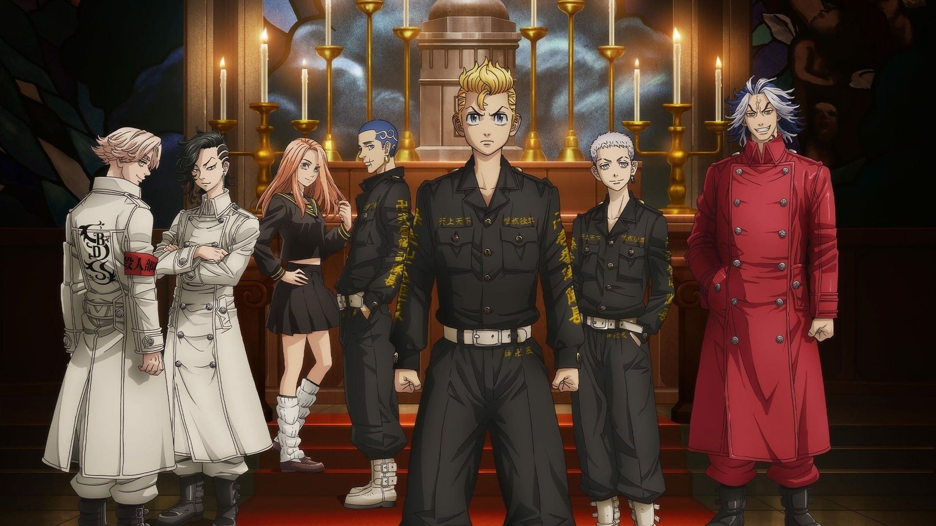 1920x1080 Tokyo Revengers HD Wallpaper: Anime Heroes United in Shadowx1080