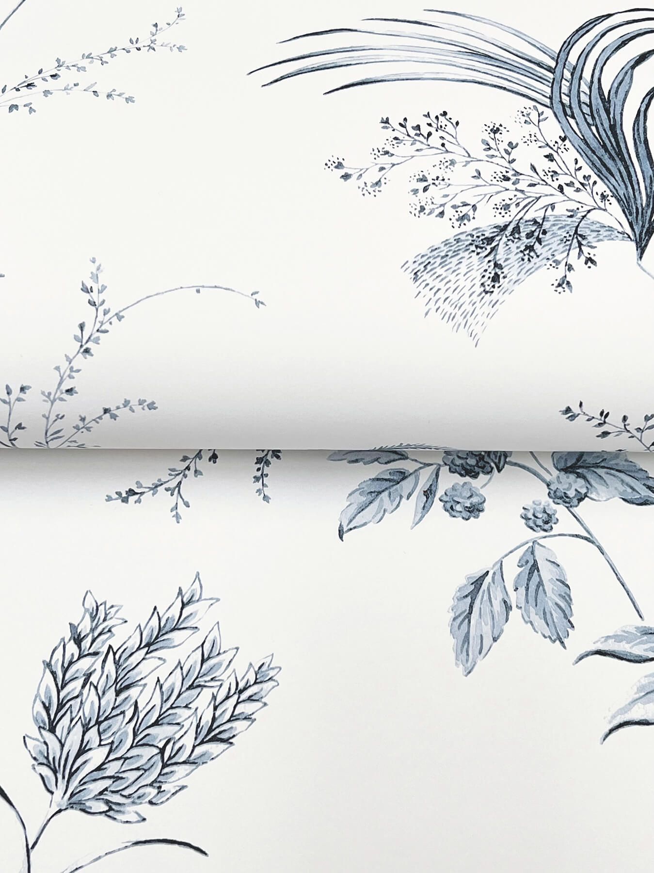 1349x1800 Ronald Redding Astoria Floral Lace Wallpaper