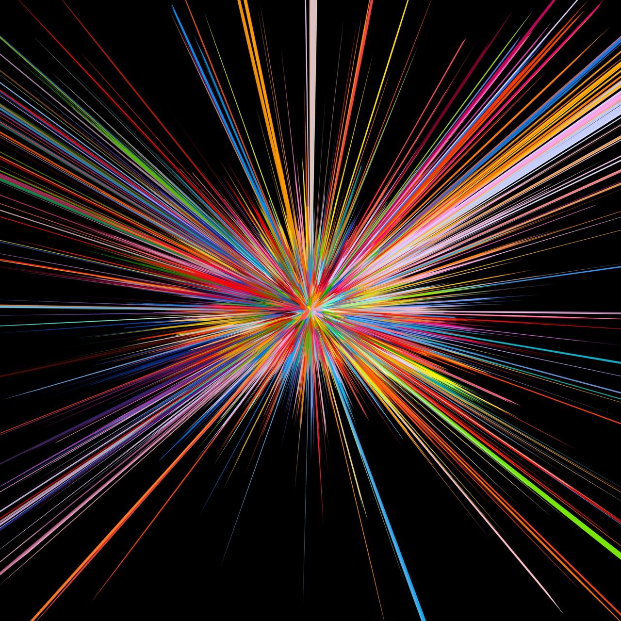 1280x1280 Explosion Wallpaper 4K, Stellar, Colorful, Render