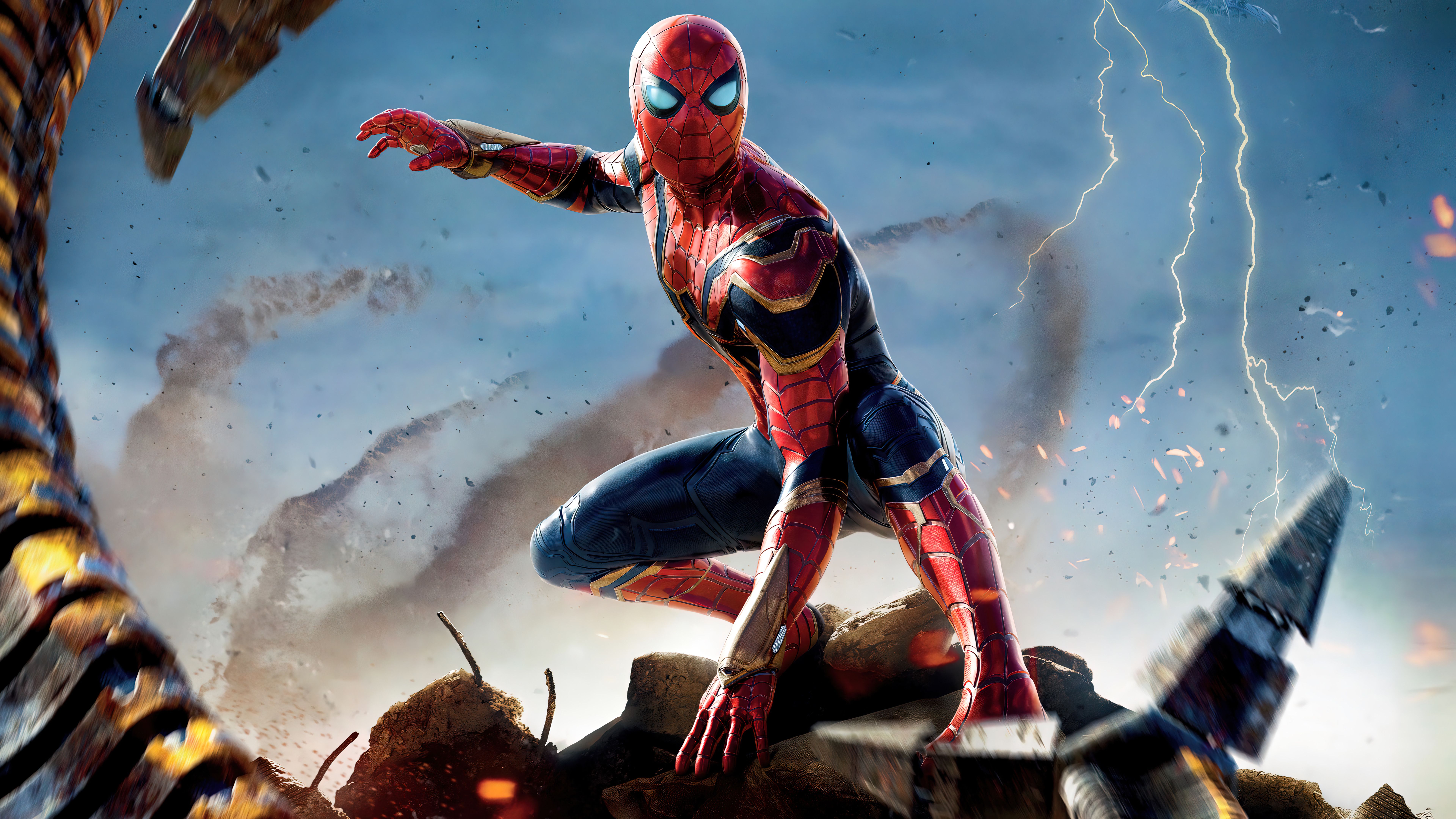 7680x4320 Spider Man No Way Home Wallpaper 8K 4K PC Desktop E